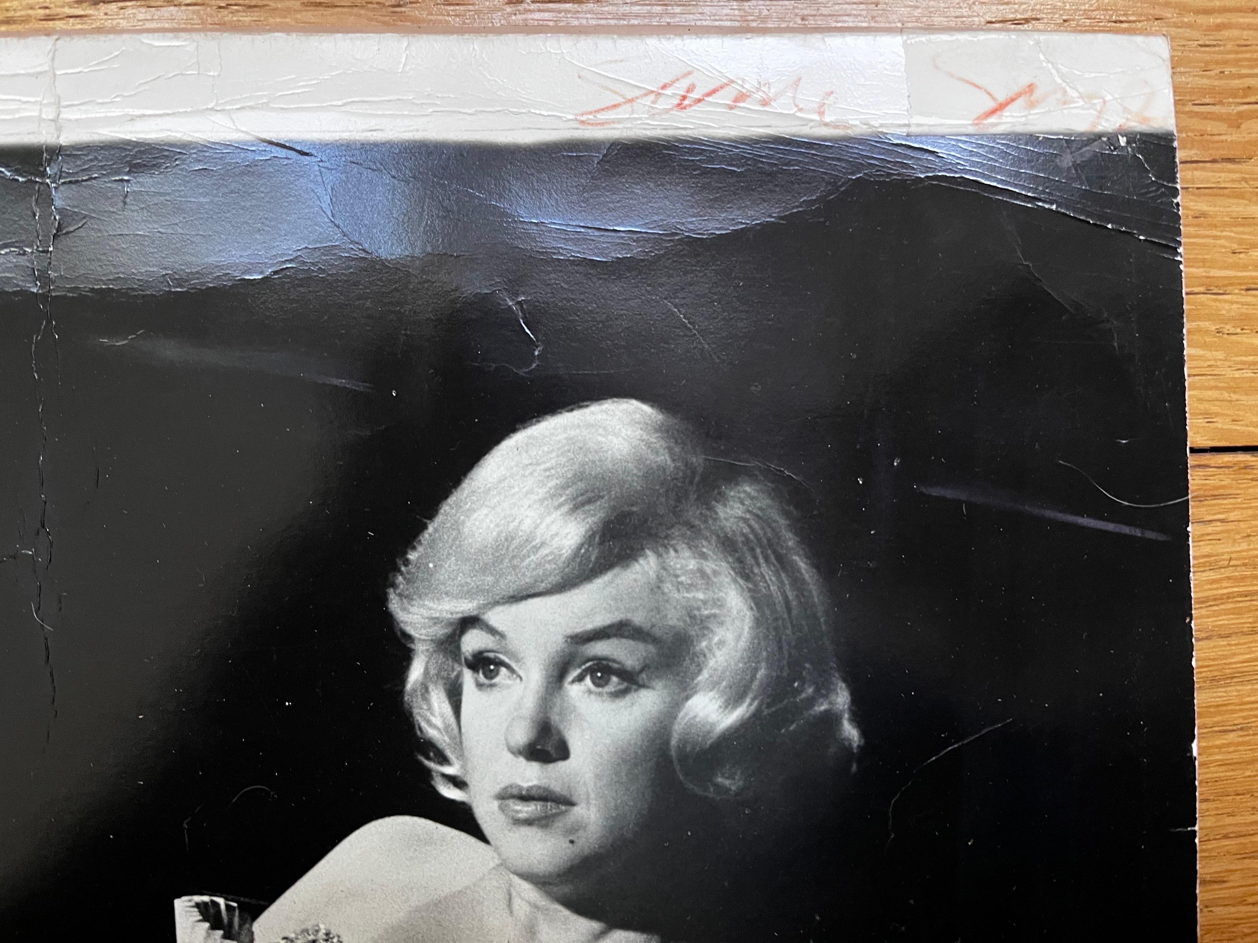 Marilyn Monroe b&w-Foto von William Read Woodfield, signiert (amerikanisch) im Angebot