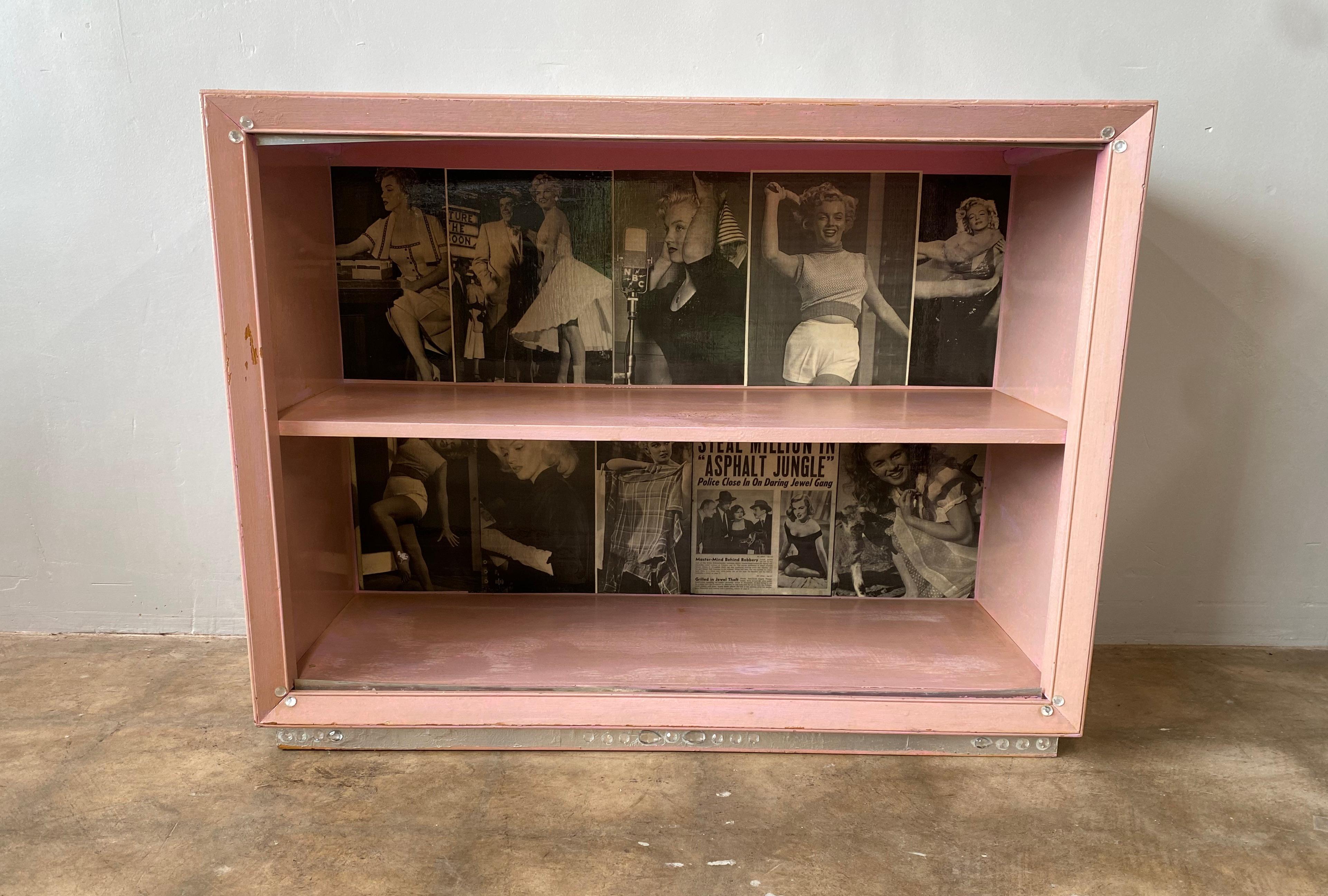 Marilyn Monroe Cabinet and Bookshelf For Sale 3