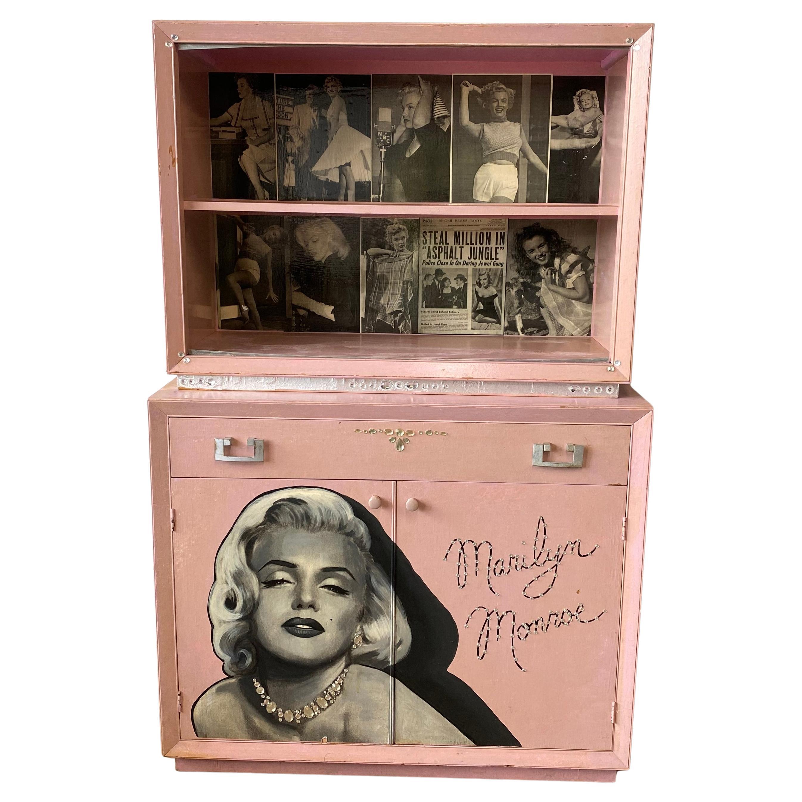 Armoire et bibliothèque Marilyn Monroe