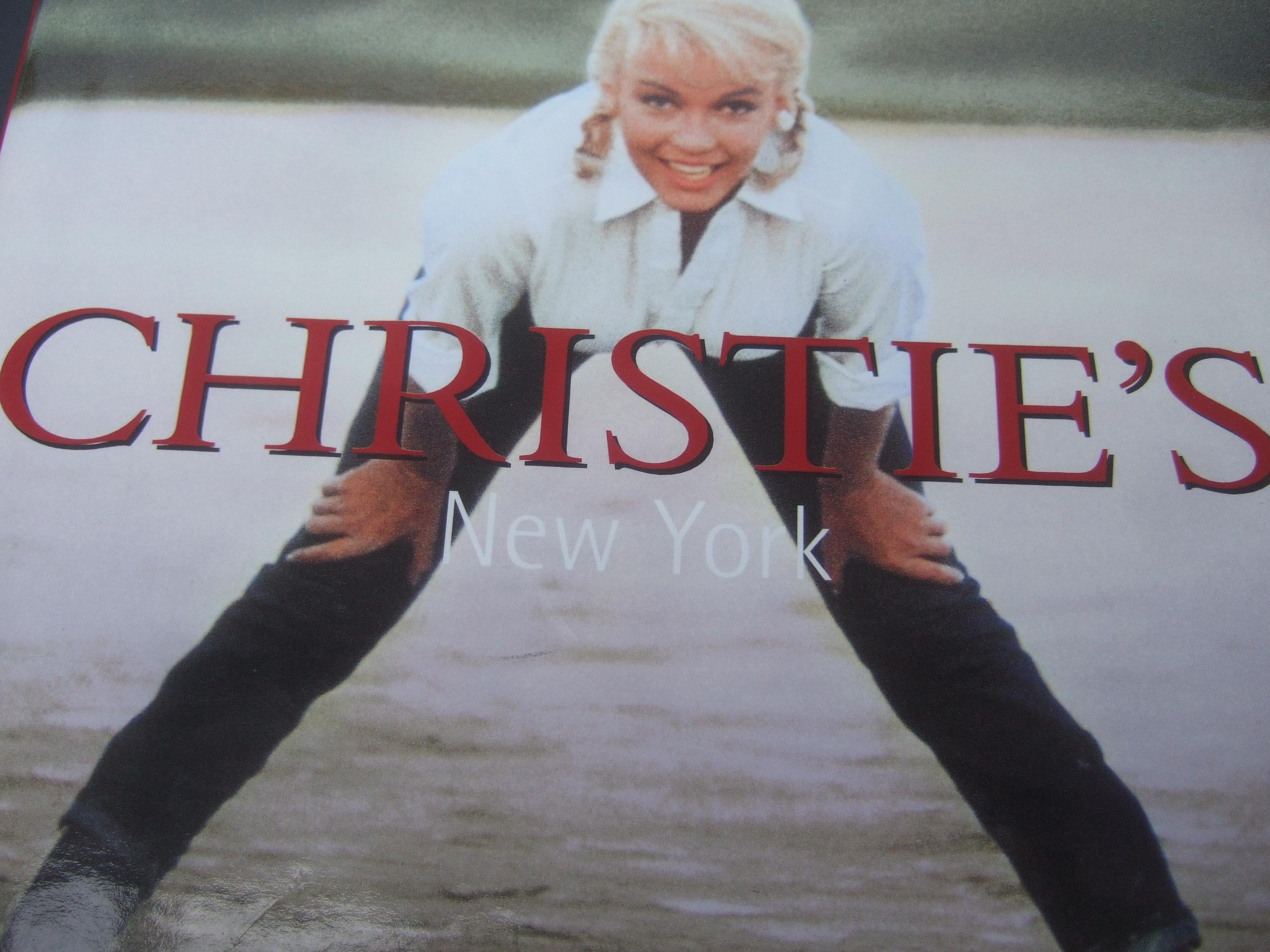 Marilyn Monroe Christie's Estate Catalog Auction c 1999 In Good Condition In University City, MO