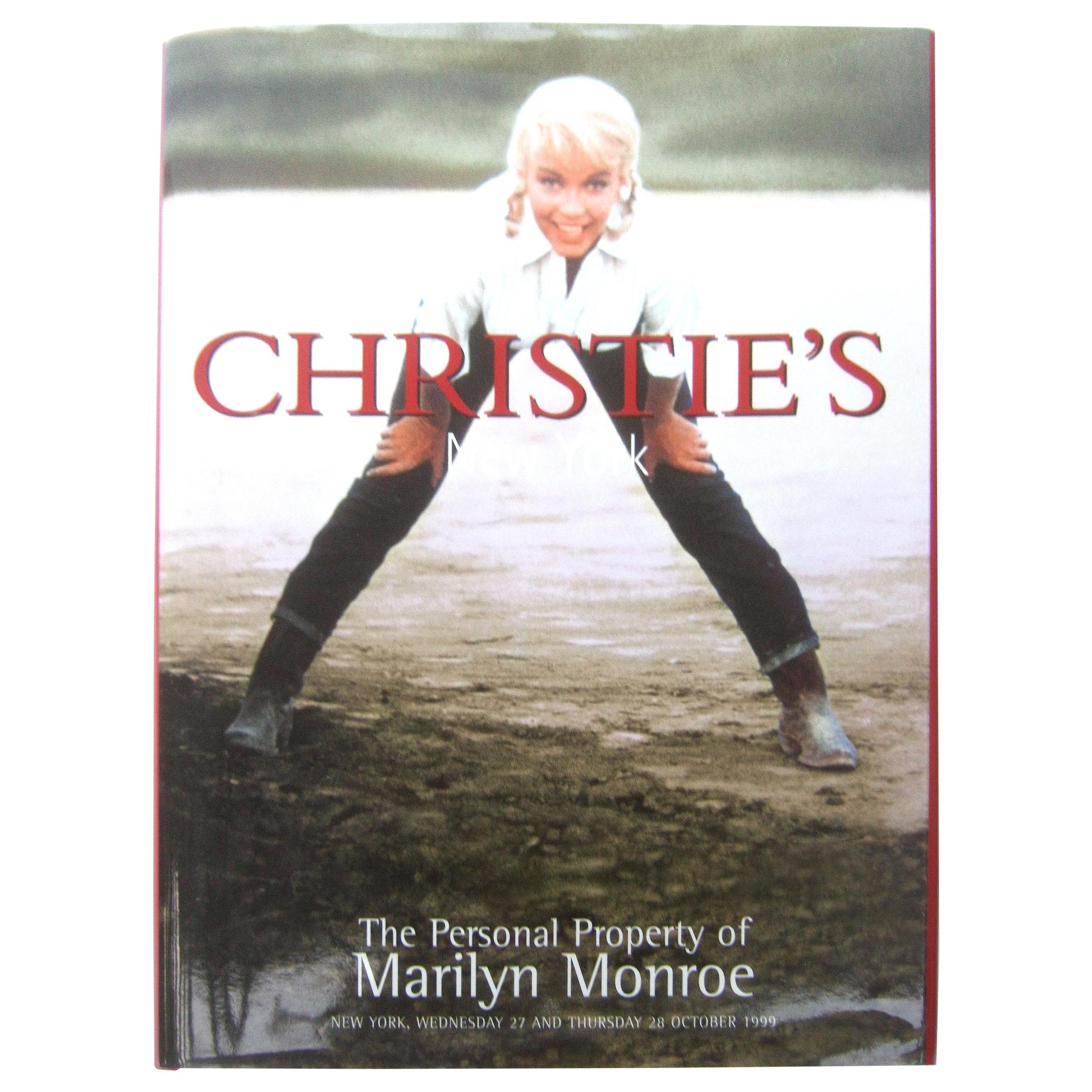 Marilyn Monroe Christie's Estate Catalog Auction c 1999