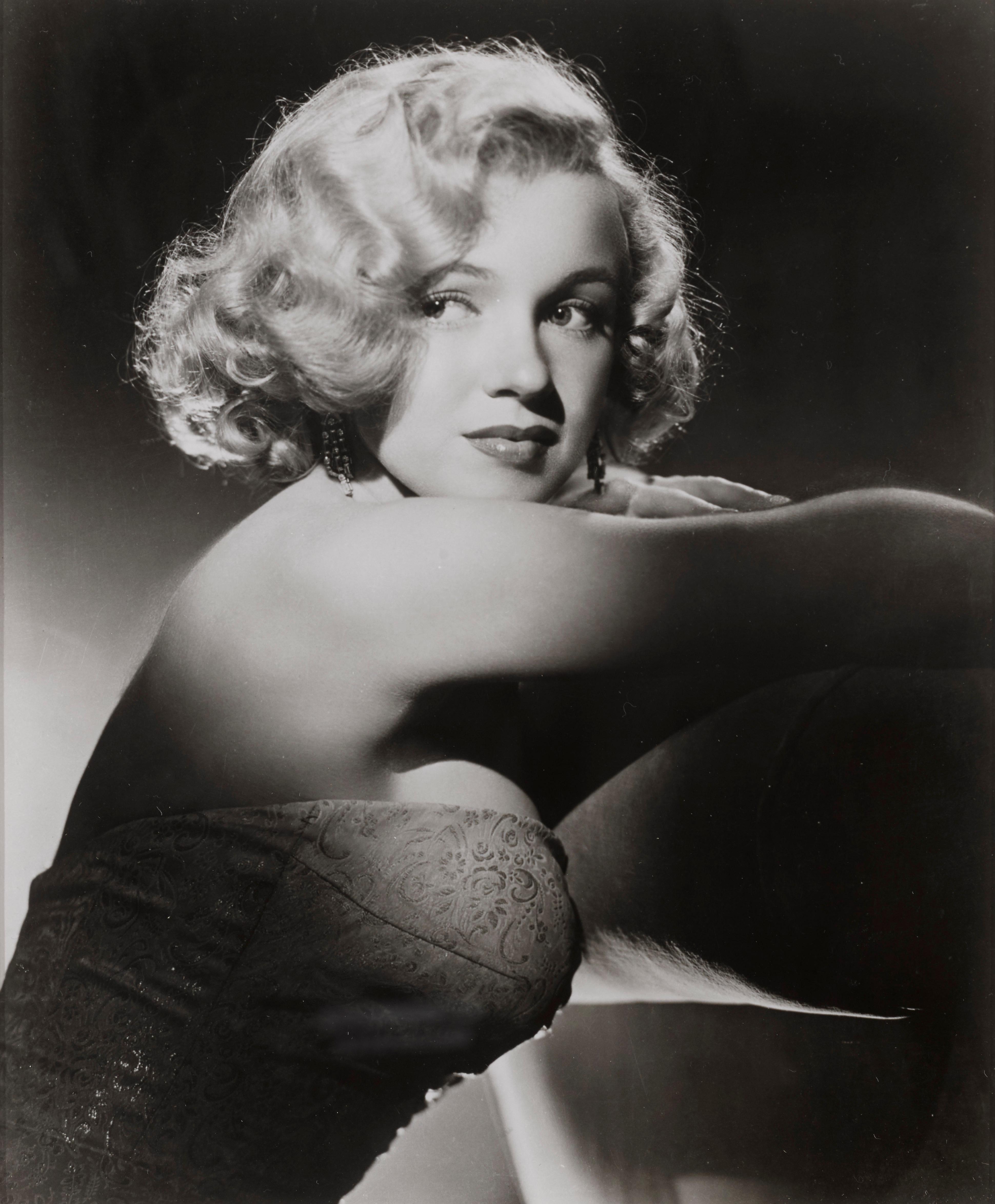 Original US 20th century Fox photographic production still used to promote the studio's star Marilyn Monroe in the early 1950s. This piece is conservation framed and would be shipped by Federal Express. The size given is before framing.