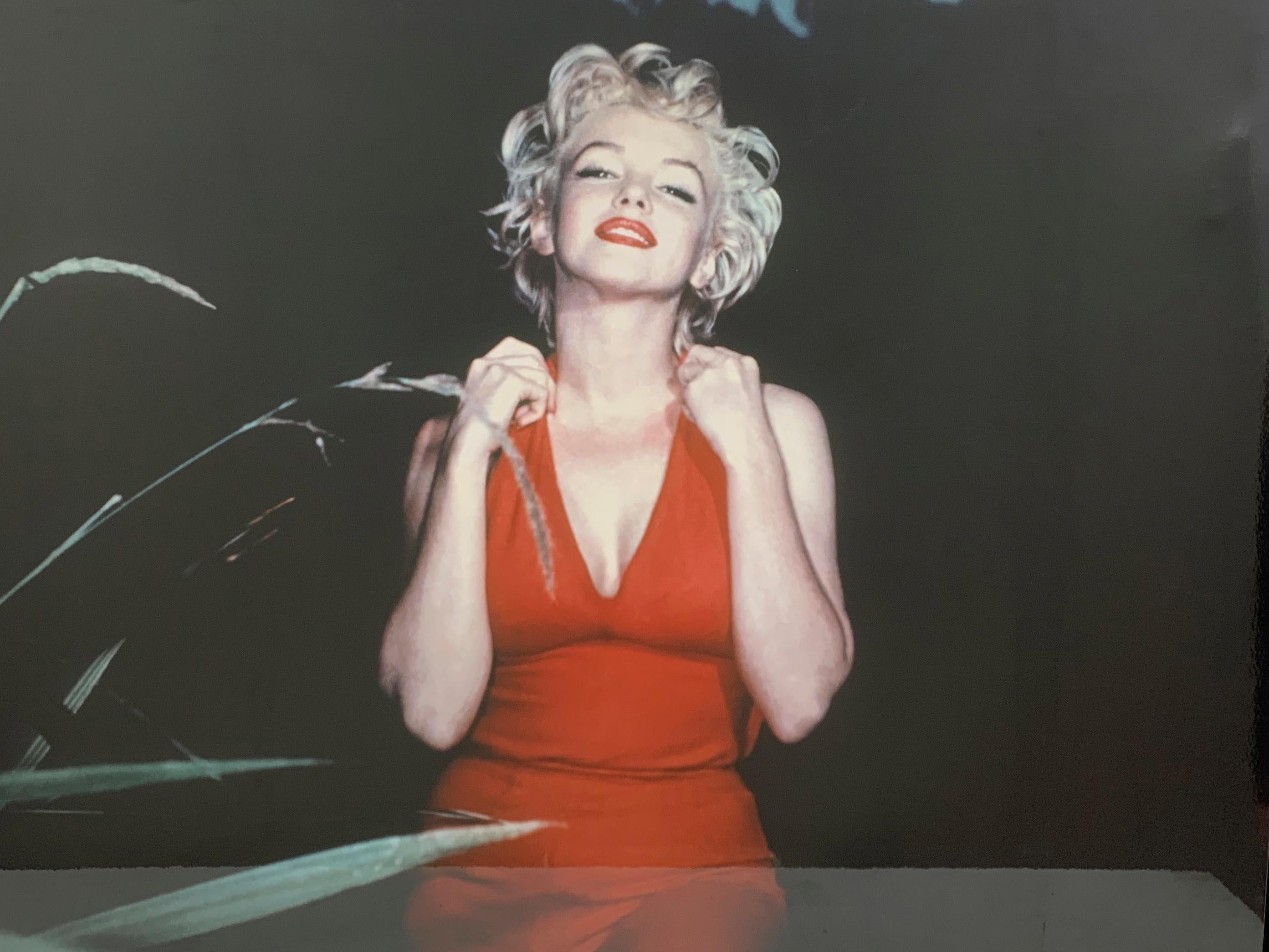 Other Marilyn Monroe Framed Print by Baron with Lumas - Certificate of Authenticity For Sale