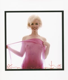 Marilyn Monroe in Fuschia Scarf' (from the Last Sitting), published in 1962