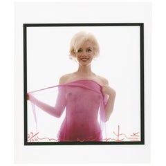Marilyn Monroe in Fuschia Scarf (from the Last Sitting), publié en 1962