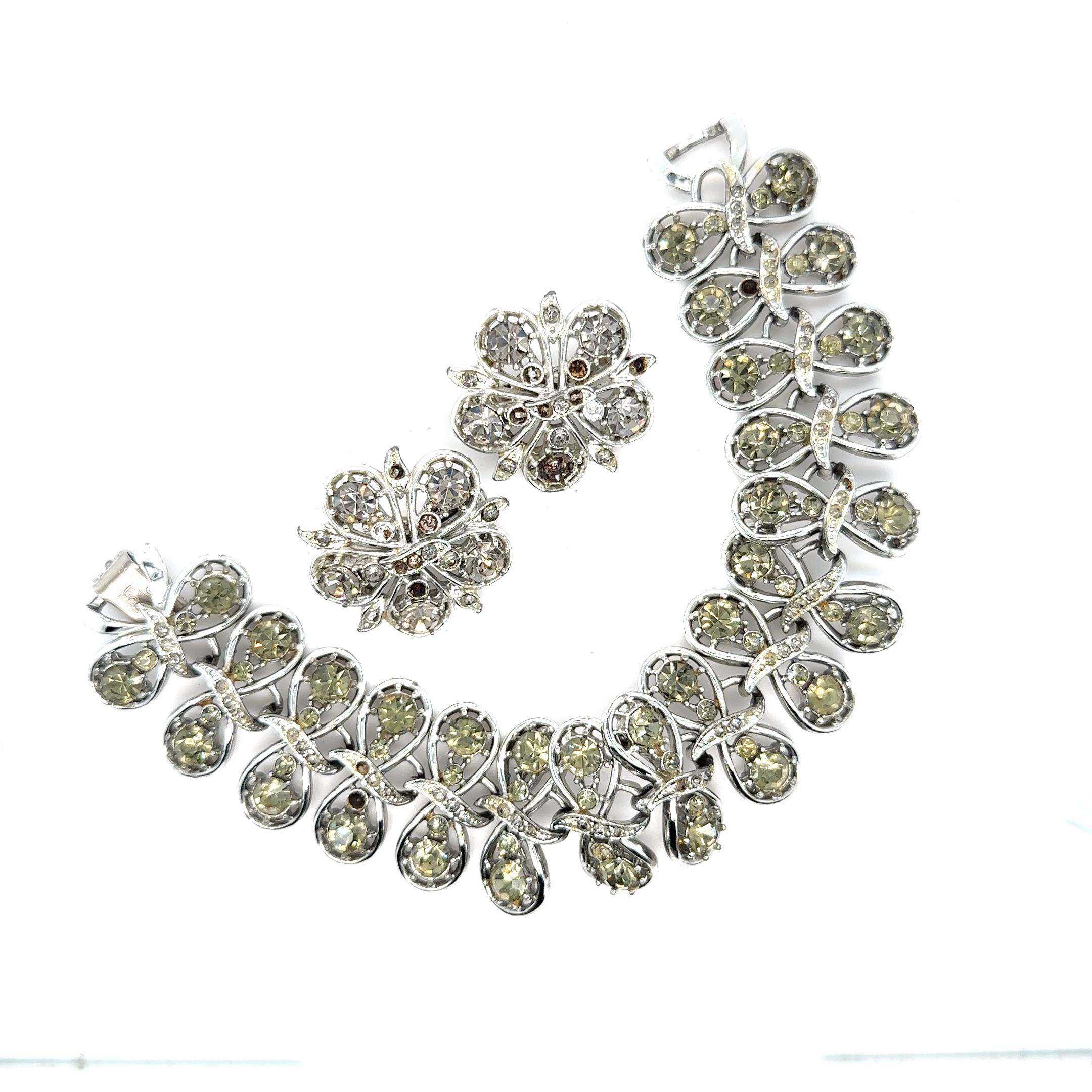 Marilyn Monroe Memorabilia Personal Coro Costume Jewelry Set In Good Condition For Sale In Sherman Oaks, CA