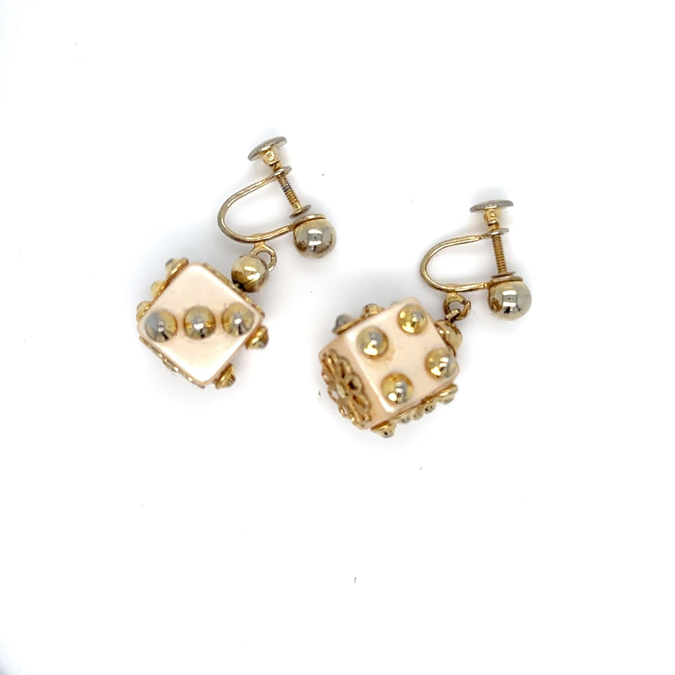 Marilyn Monroe Memorabilia Personal Costume Novelty Dice Jewelry Set en venta 4