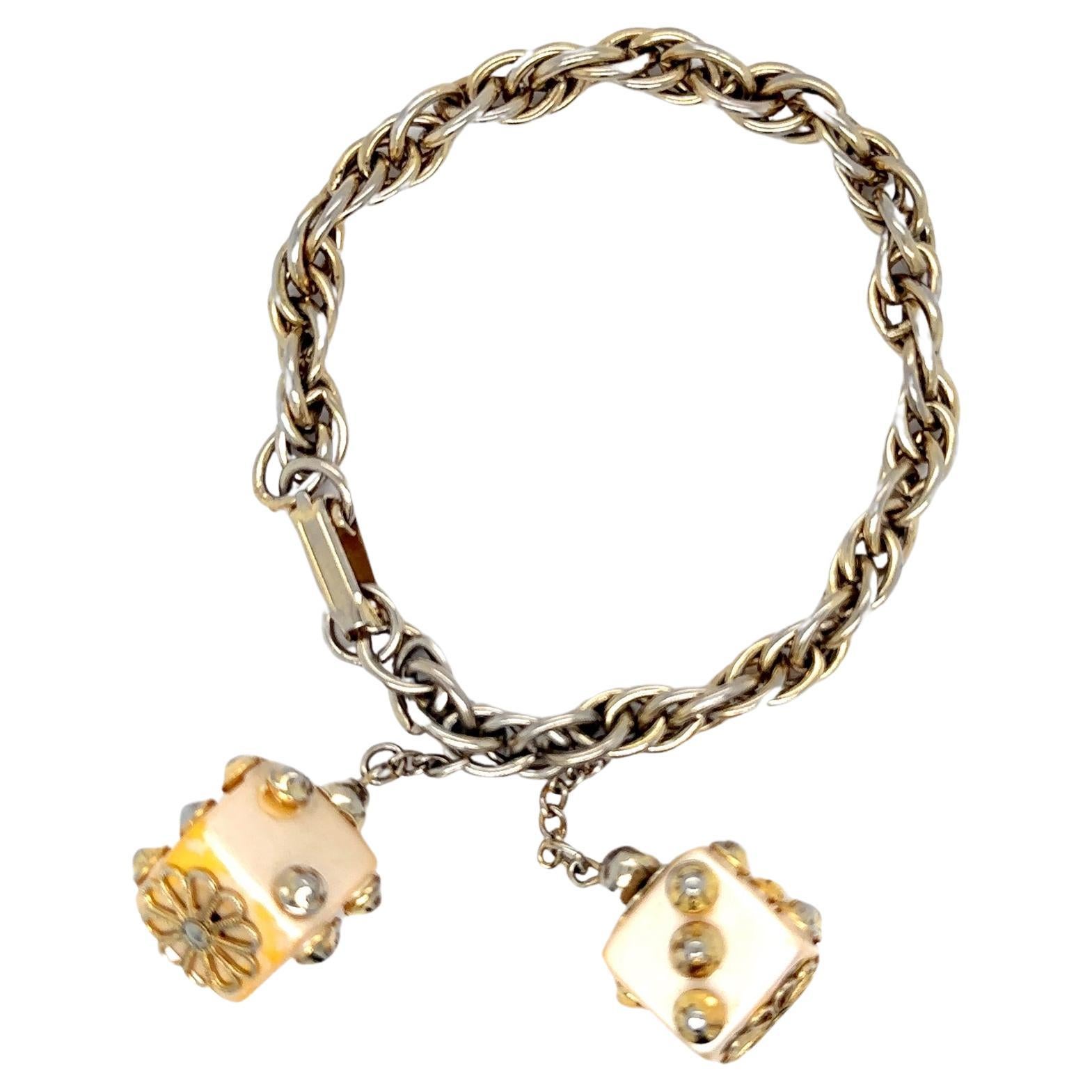 Marilyn Monroe Memorabilia Personal Costume Novelty Dice Jewelry Set en venta