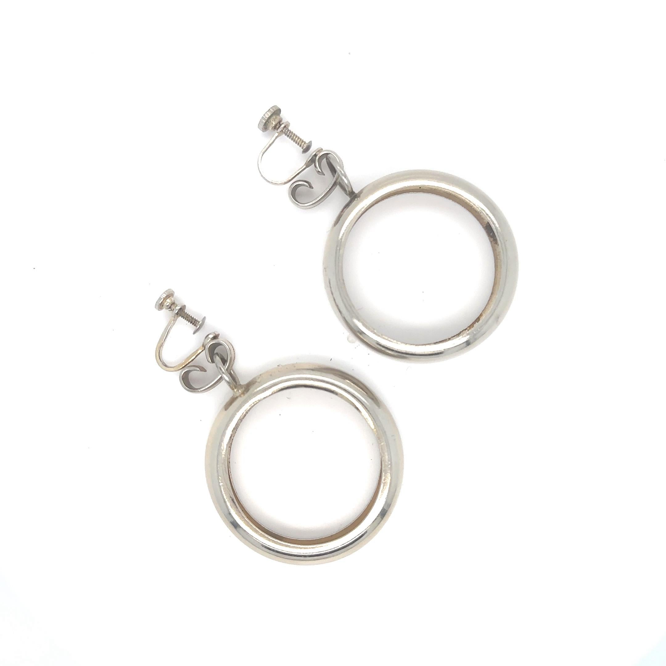 marilyn monroe hoop earrings