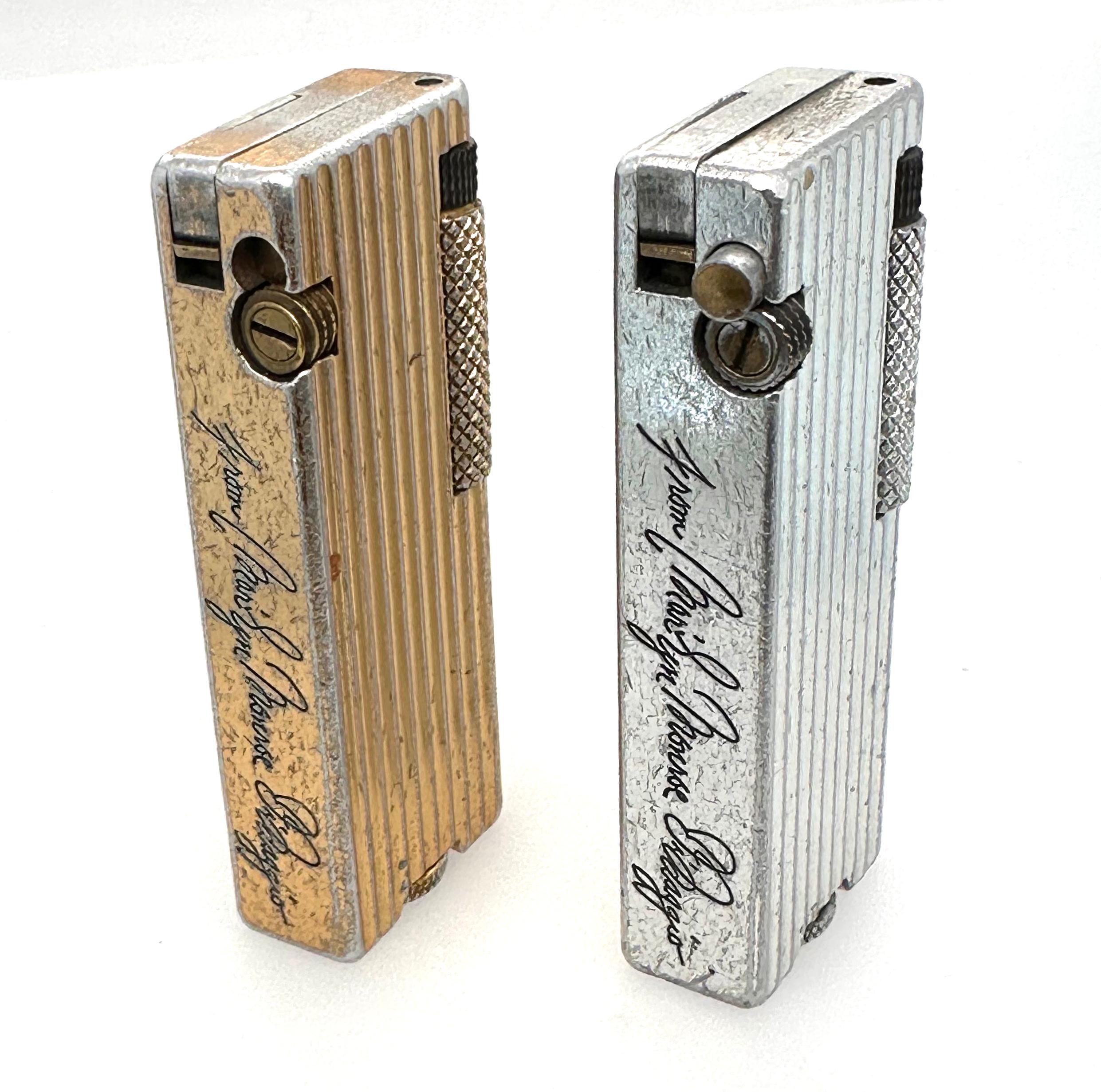Marilyn Monroe Memorabilia Personalized Lot of 2 Lighters Engraved 