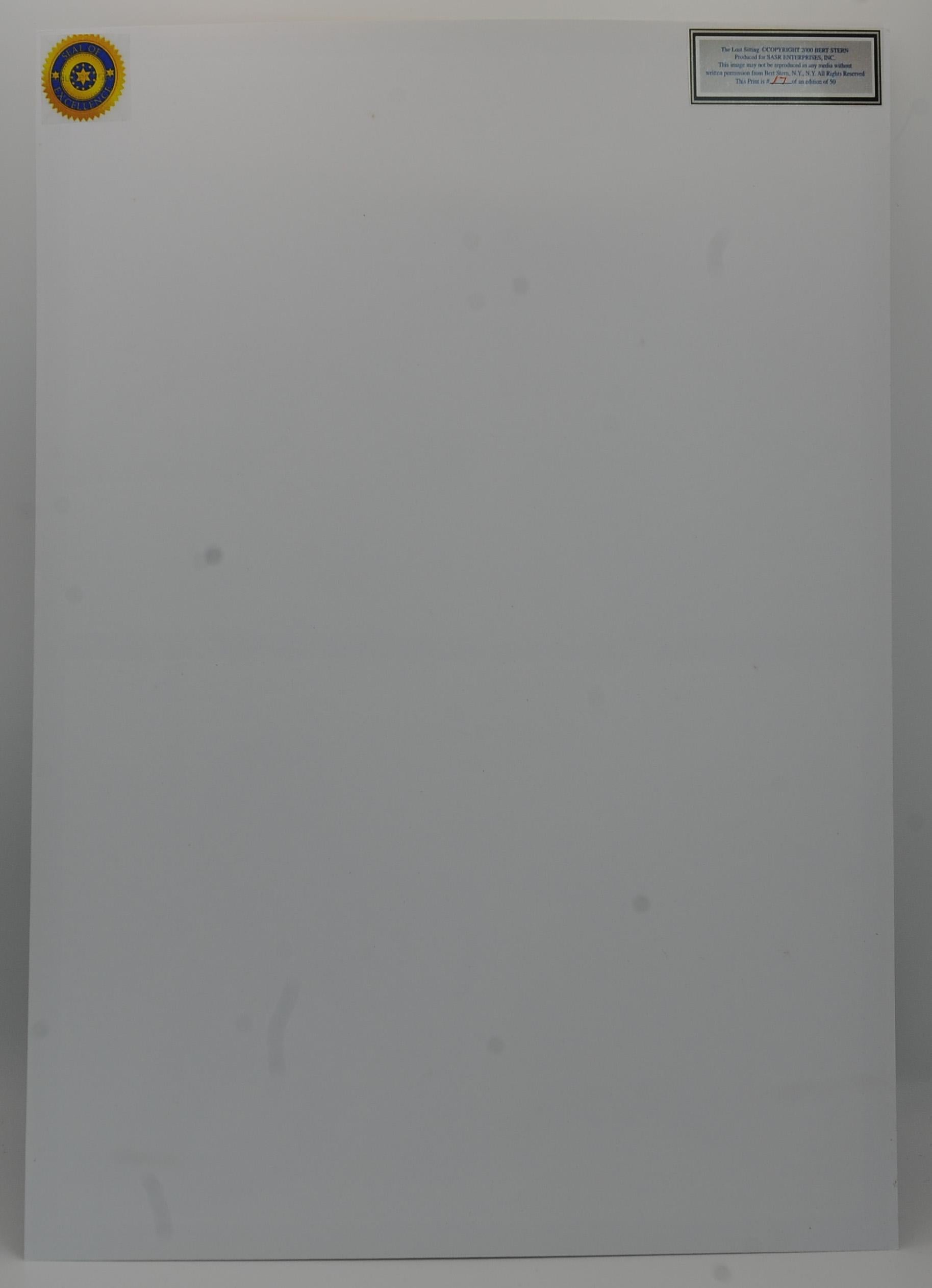 Marilyn Monroe The Last Sitting Photoshoot Edition limitée par Bert Stern Bon état - En vente à Reading, Berkshire