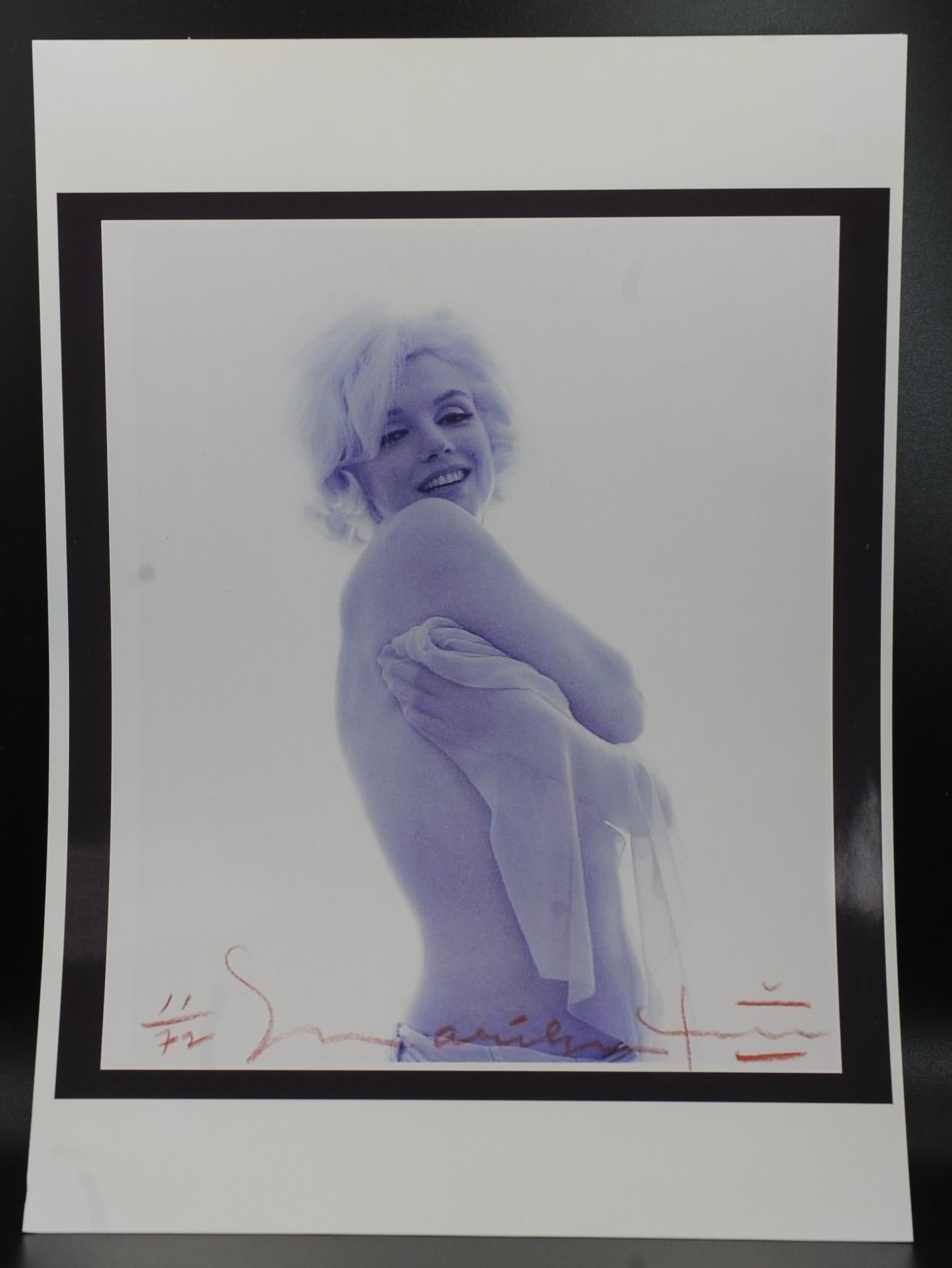 Papier Marilyn Monroe The Last Sitting Photoshoot Edition limitée par Bert Stern en vente