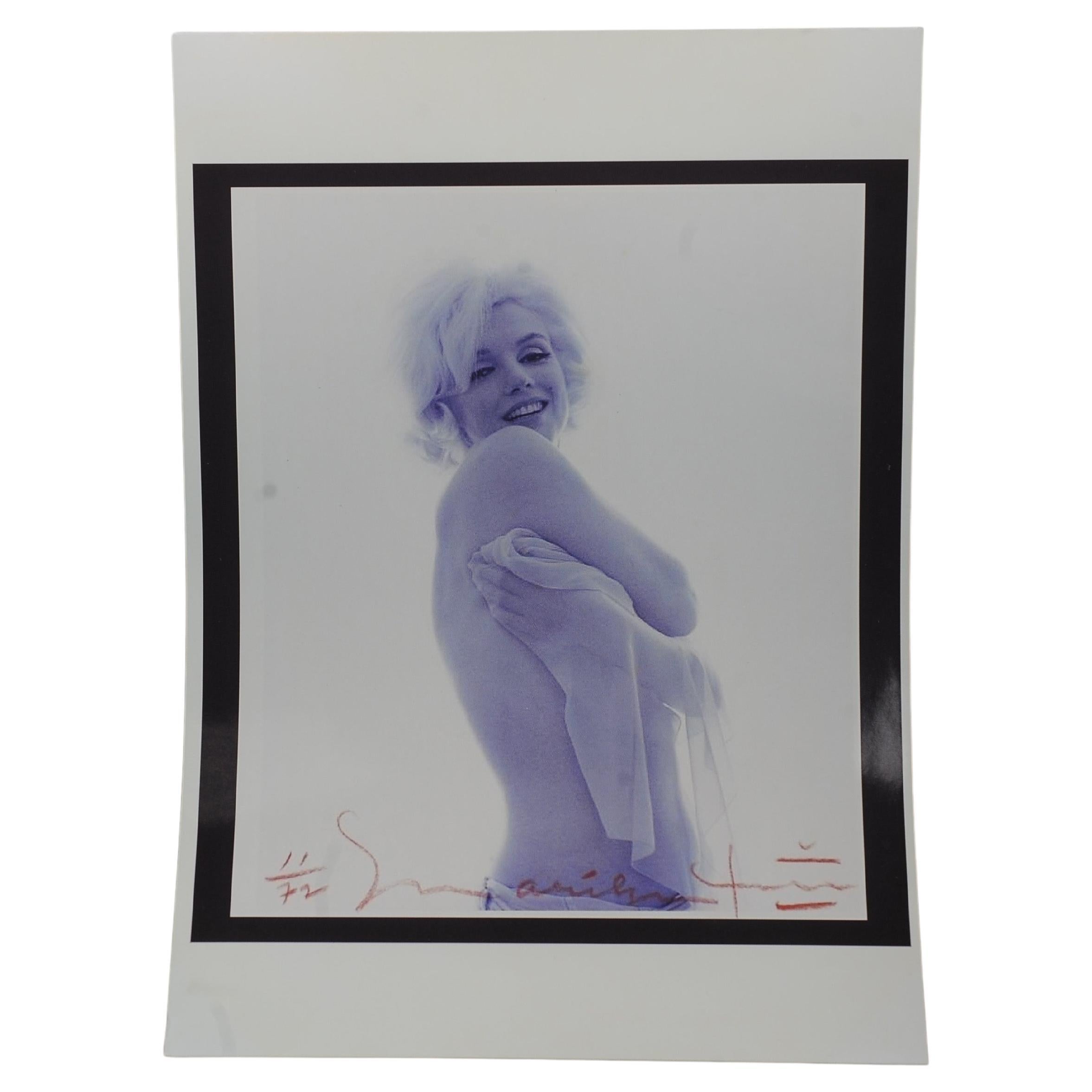 Marilyn Monroe The Last Sitting Photoshoot Limited Edition Print By Bert Stern