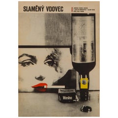 Marilyn Monroe "The Seven Year Itch" Original Vintage Movie Poster, Czech, 1967