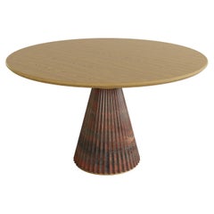 Marilyn Red Levanto Marble Dining Table by Morelato