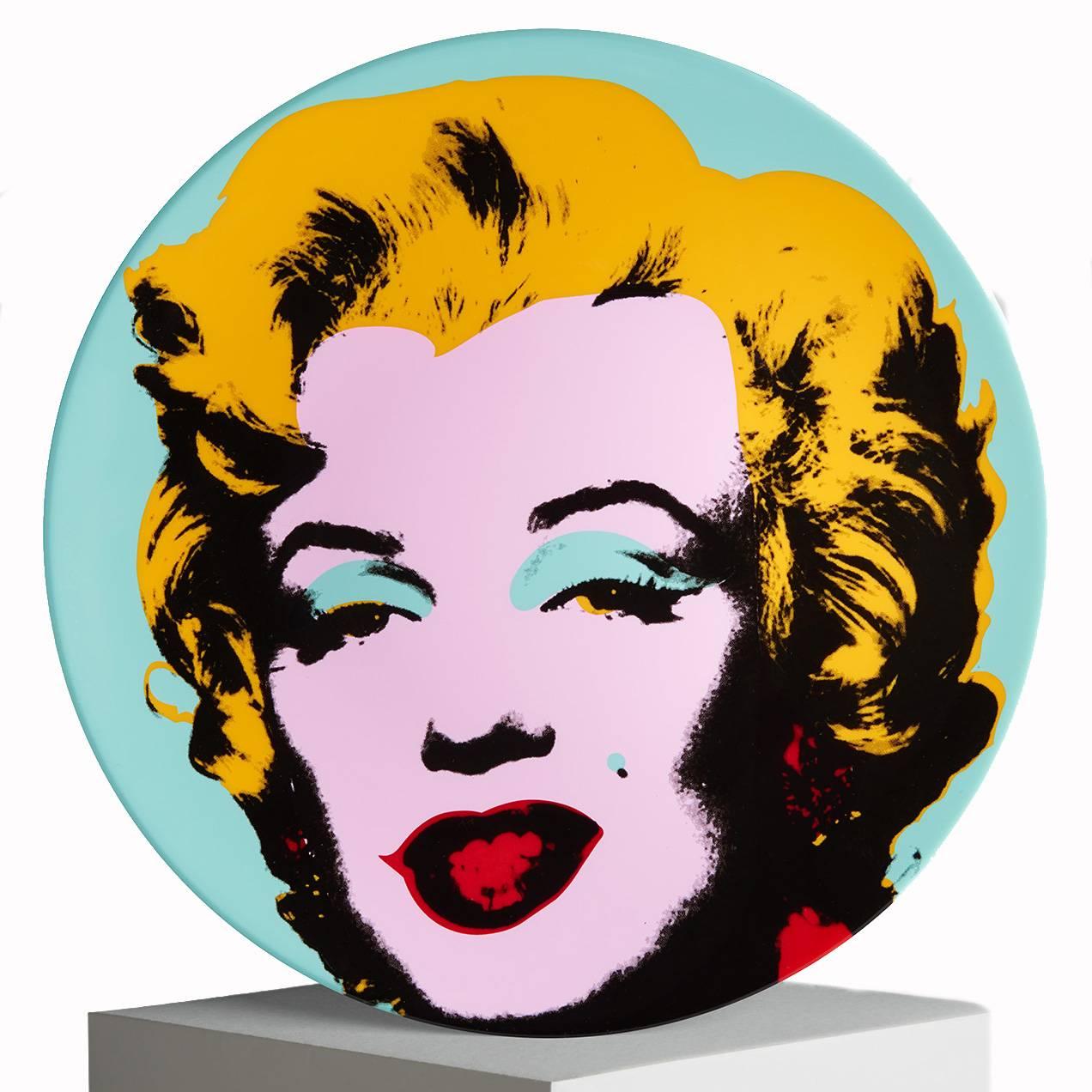 French Marilyn Salad or Dessert Plates, after Andy Warhol