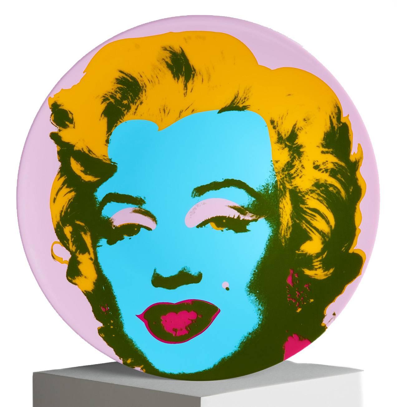 Contemporary Marilyn Salad or Dessert Plates, after Andy Warhol