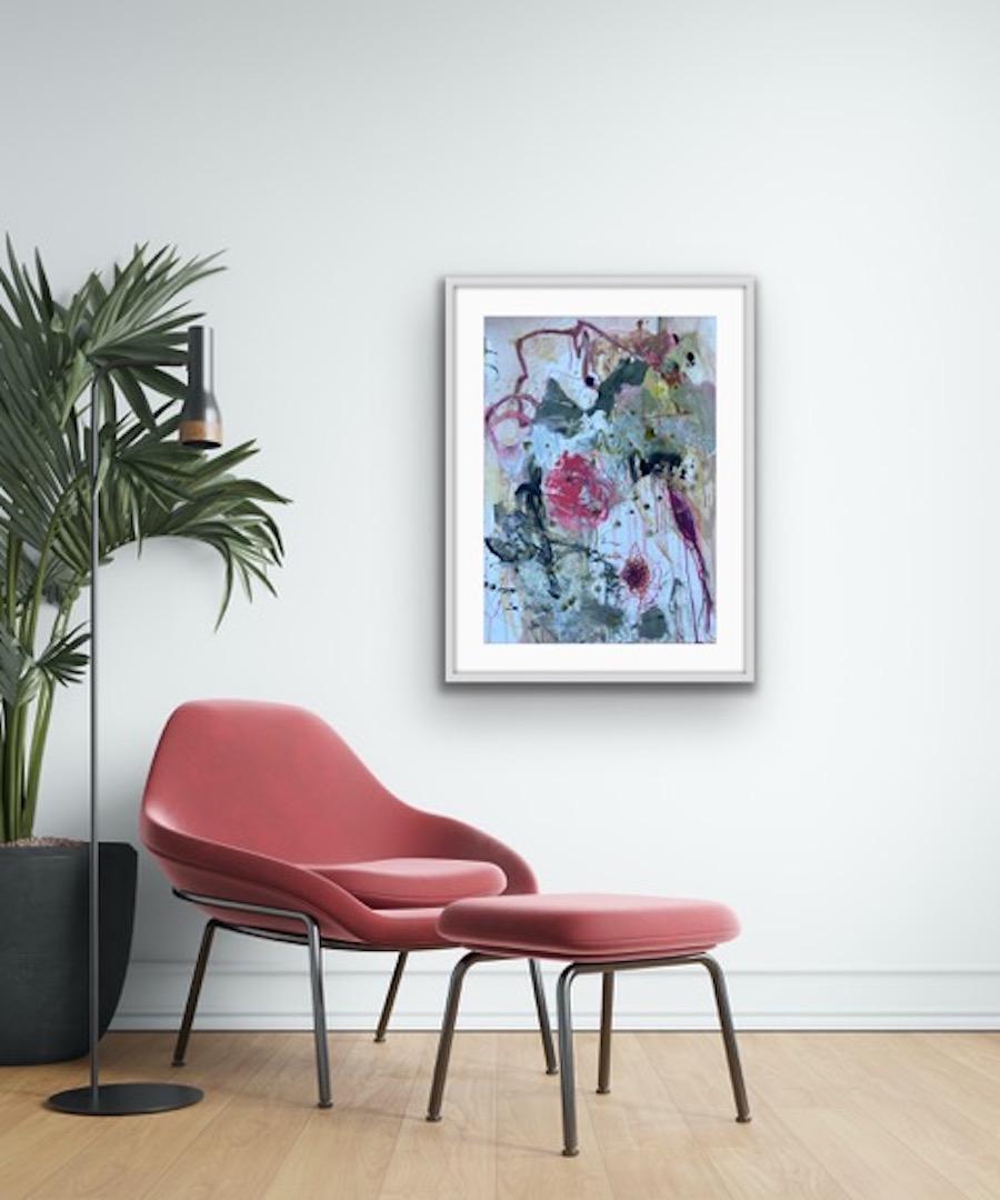 Blooming 2 - Painting by Marilyn Simler