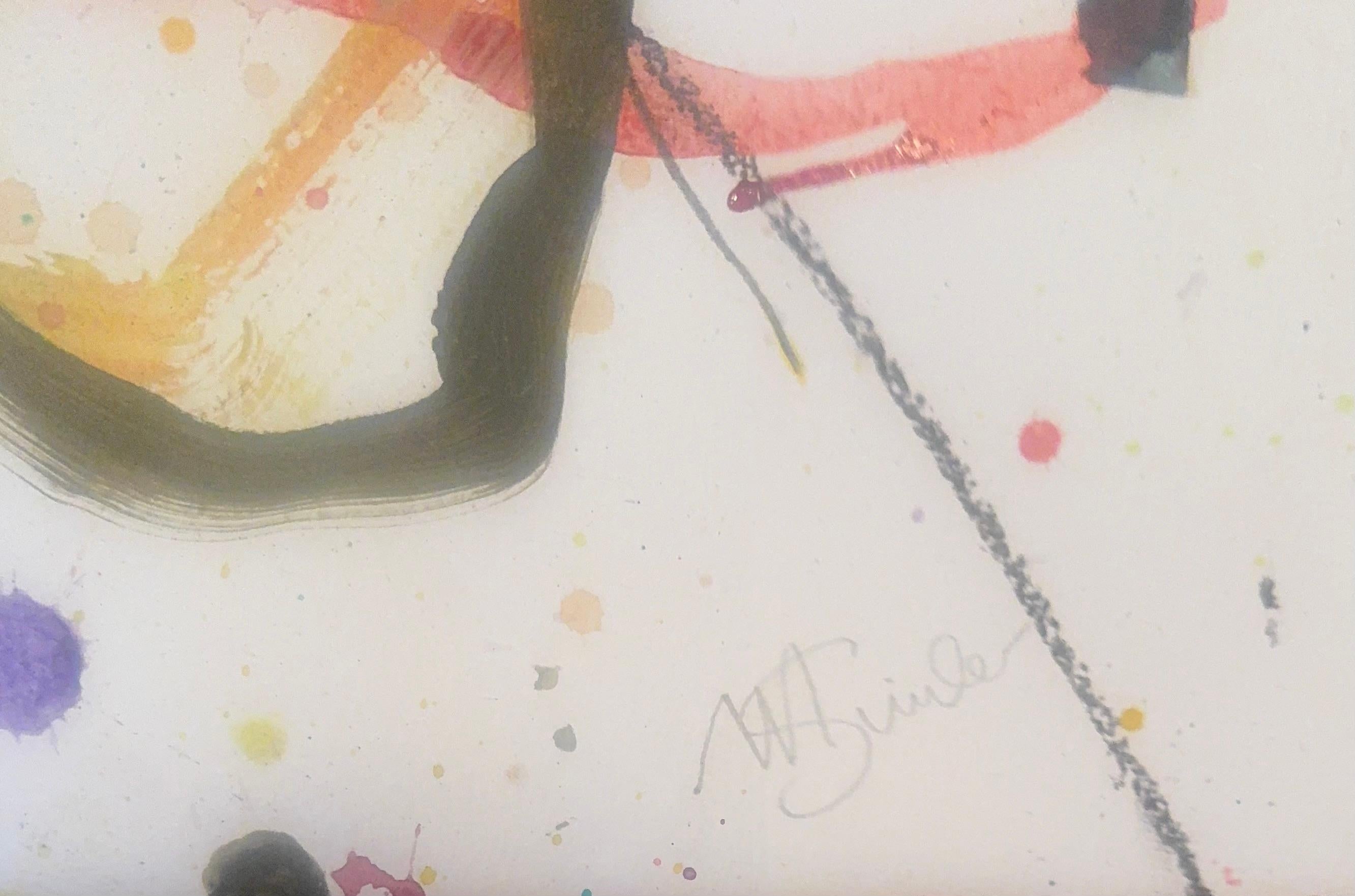 Dahlienserie, Originalgemälde, floral, zeitgenössisch (Zeitgenössisch), Painting, von Marilyn Simler