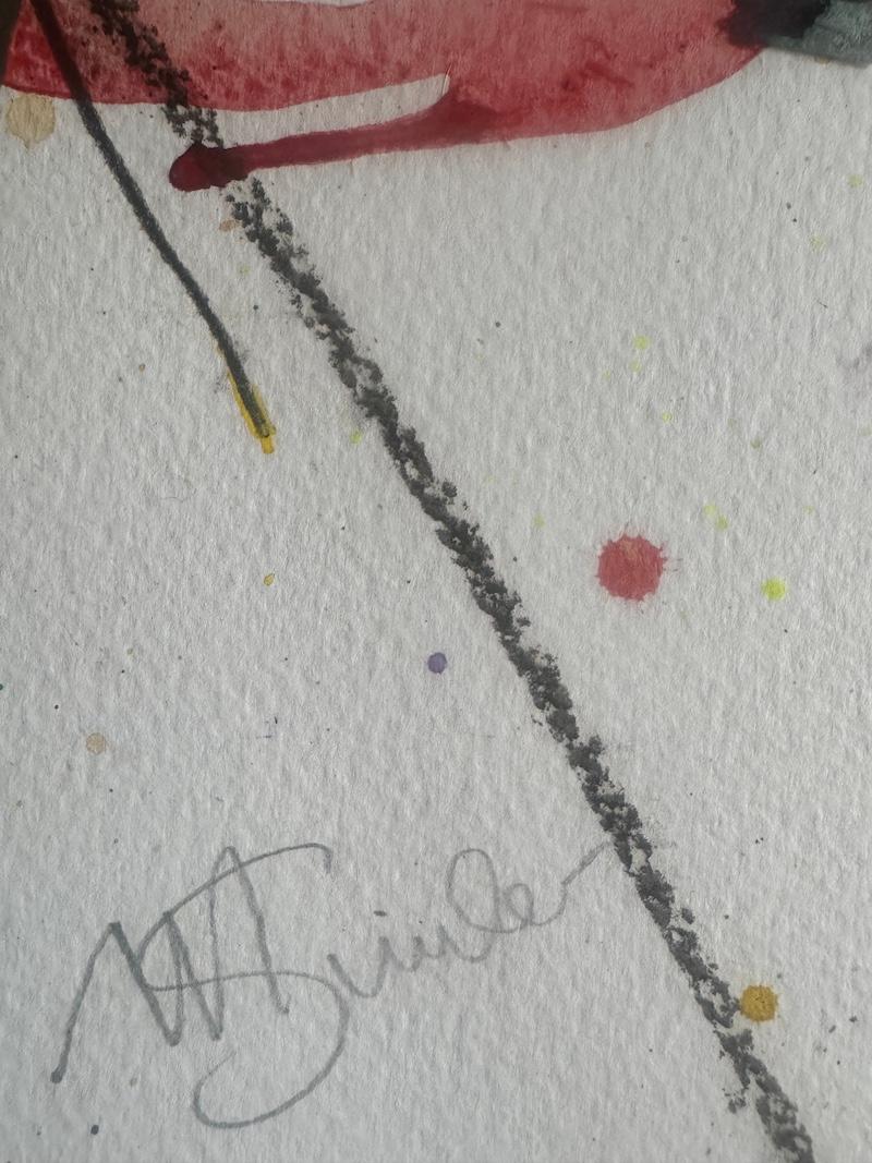 Die prächtigen Farben der Dahlien sind die Inspiration für diese Serie von vier Gemälden in Mischtechnik, mit denen ich versucht habe, die Formen und Texturen dieser wunderschönen Spätsommerblume in einer freien gestischen Weise zu