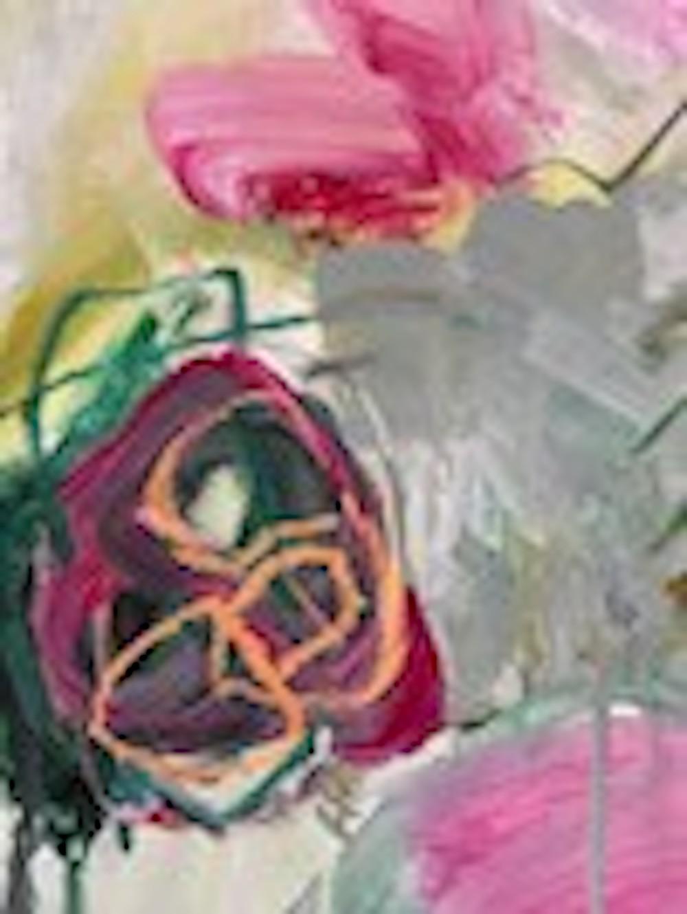 Rising 1 - Abstract Painting by Marilyn Simler
