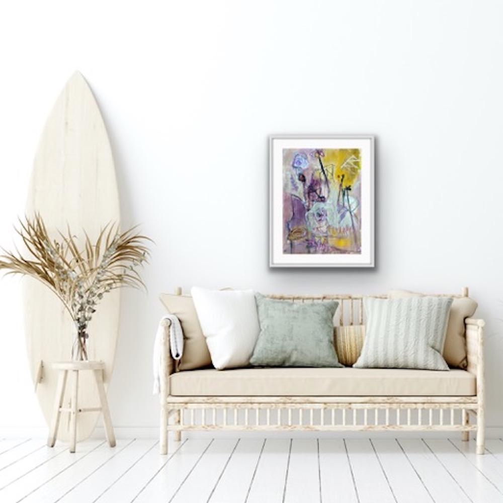 Trasformazione 1 - Painting Astratto di Marilyn Simler