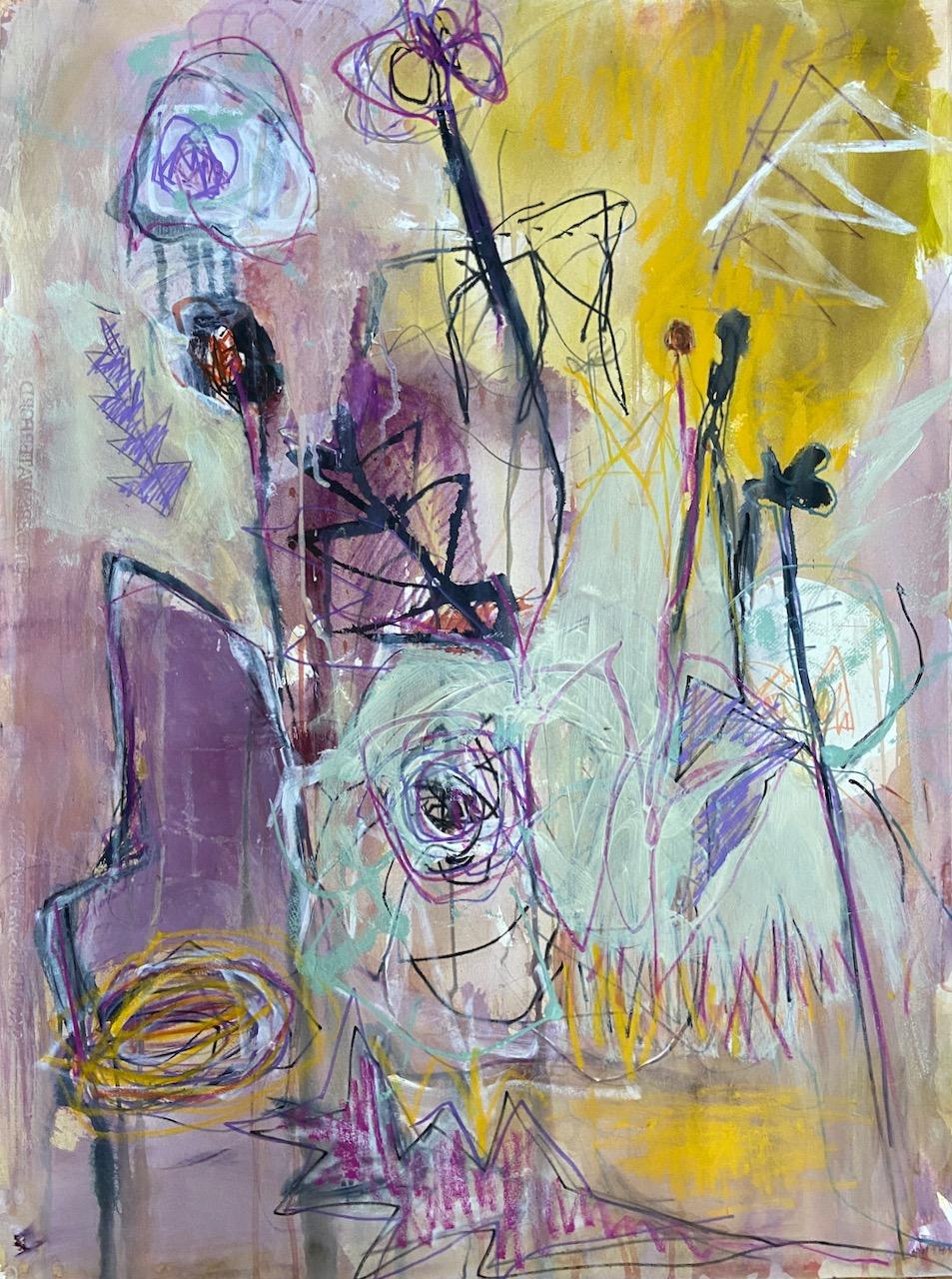 Abstract Painting di Marilyn Simler - Trasformazione 1