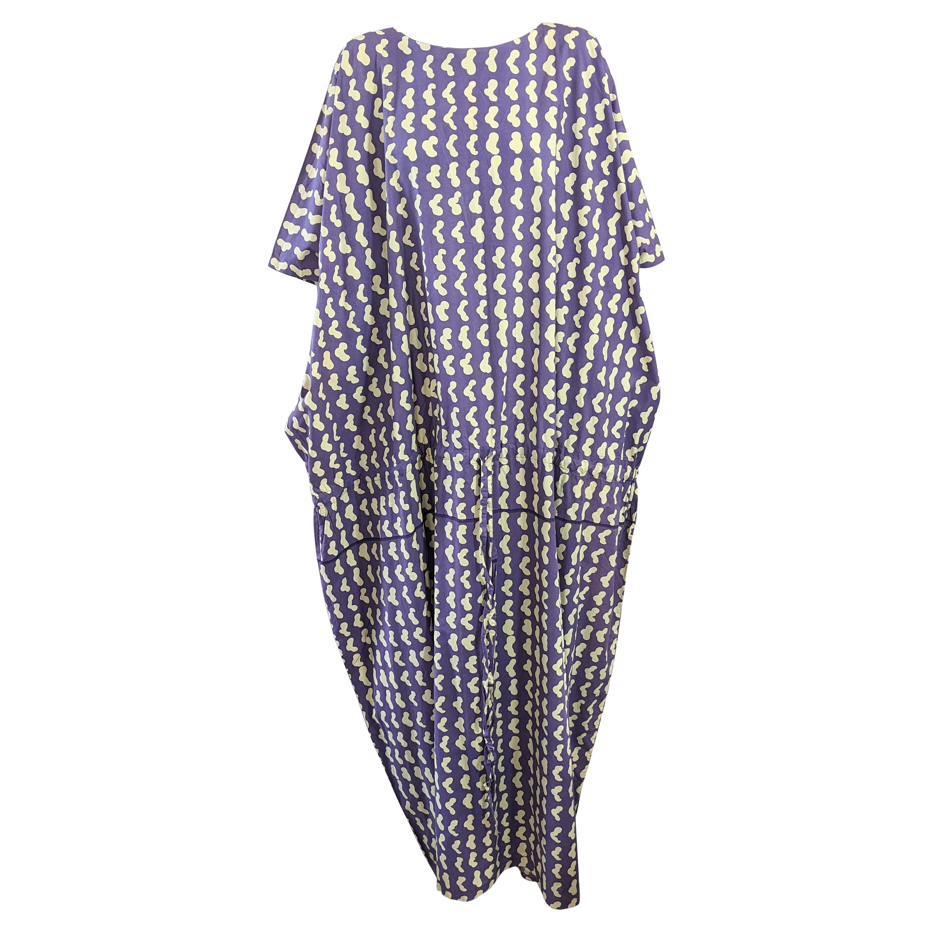 Marimekko of Finland Kaftan aus Baumwolle mit Kordelzug