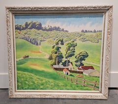 Marin California Oil Painting by William Norris Dakin