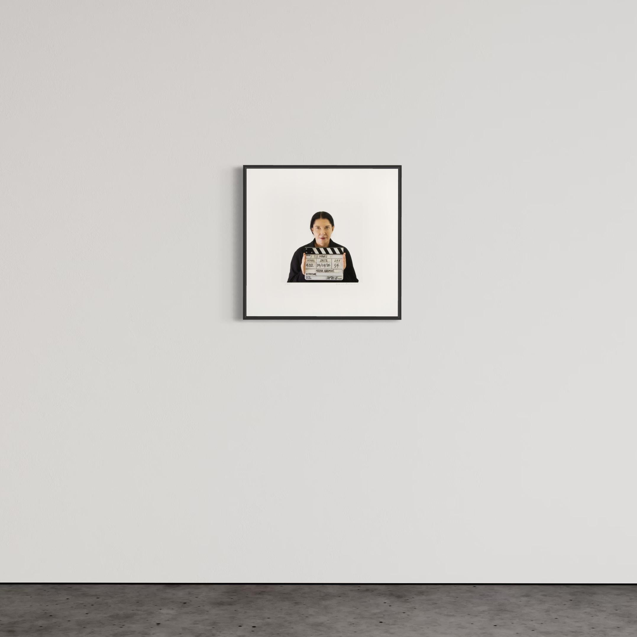 Marina Abramovic, 512 Hours - Signed C-Print, Portrait, Performance Art For Sale 5