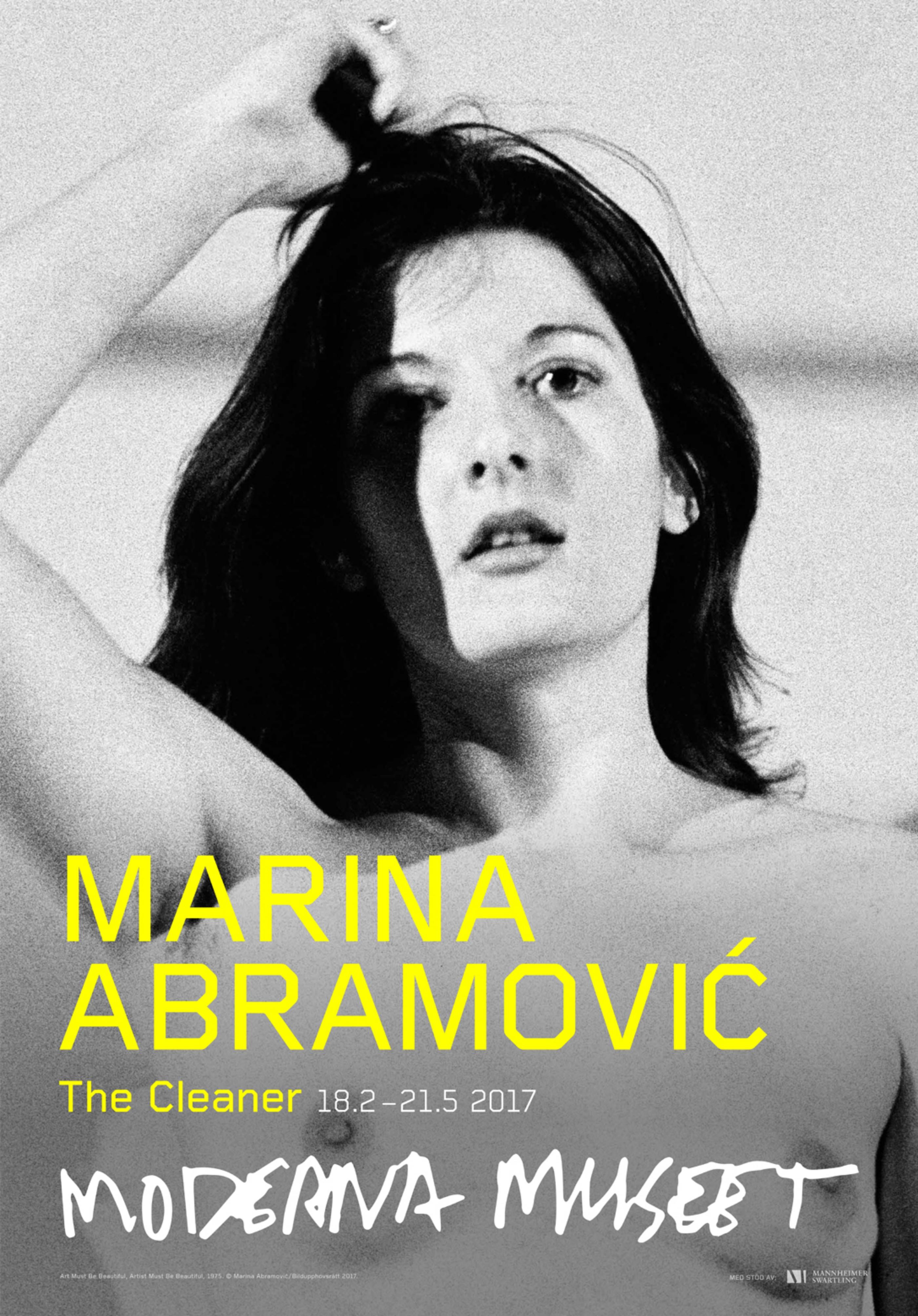 Marina Abramovic Portrait Print - The Cleaner