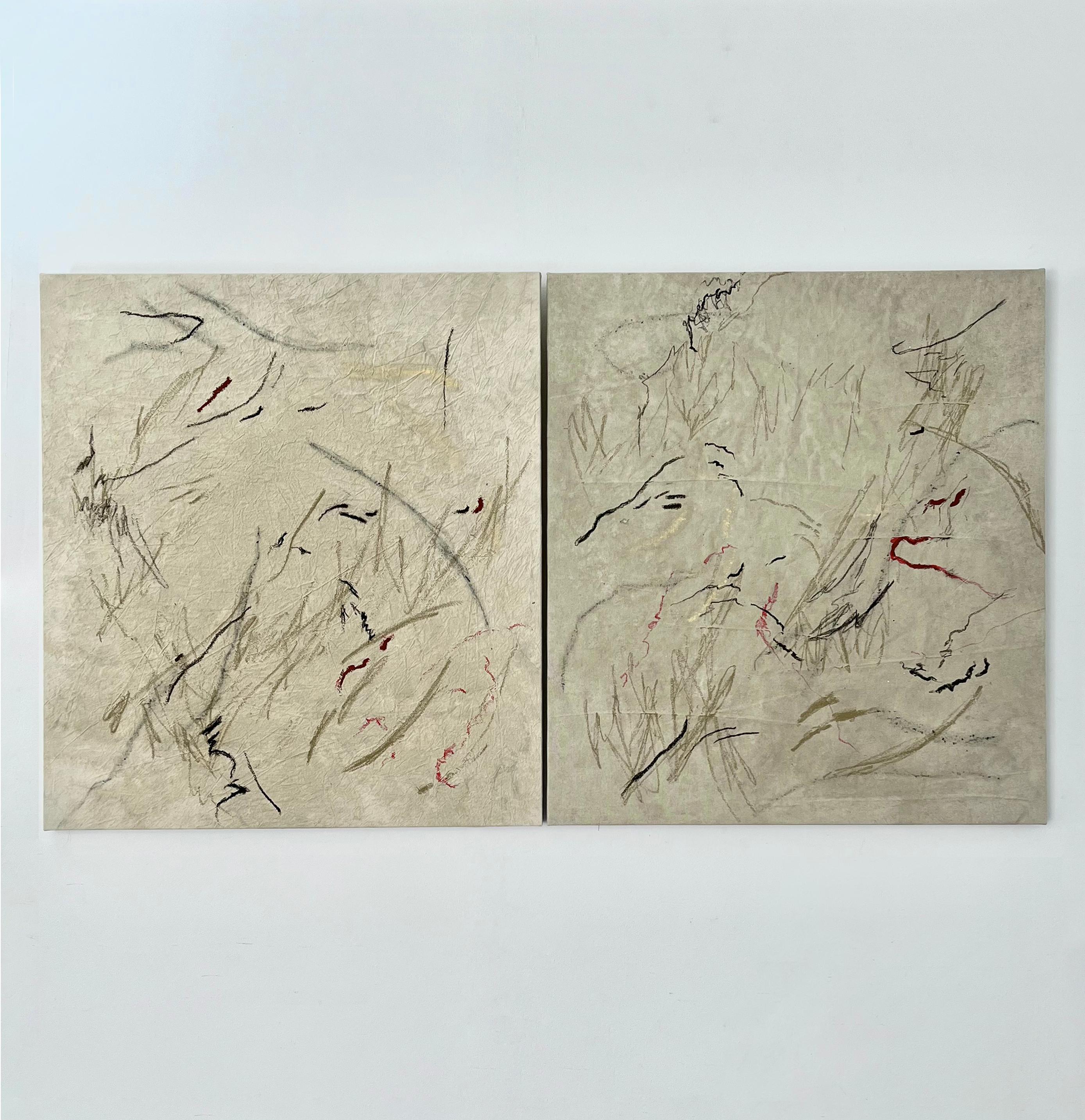 ABSTRACT Painting Diptych Contemporary Artist Argentine Artist Marina Arias 2024 For Sale 6