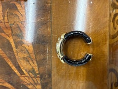 MARINA B Cocktailring aus 18k Gelbgold, Diamant, Topas, Turmalin und Keramik