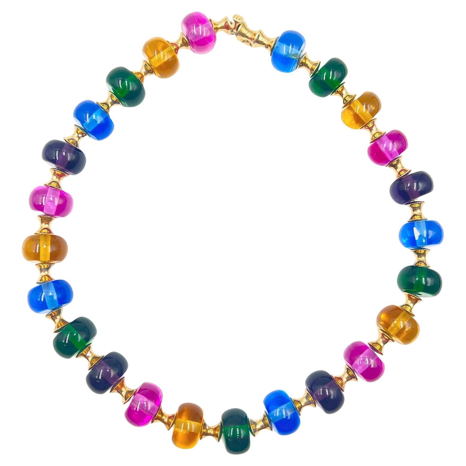 Add a top bead necklace 90s