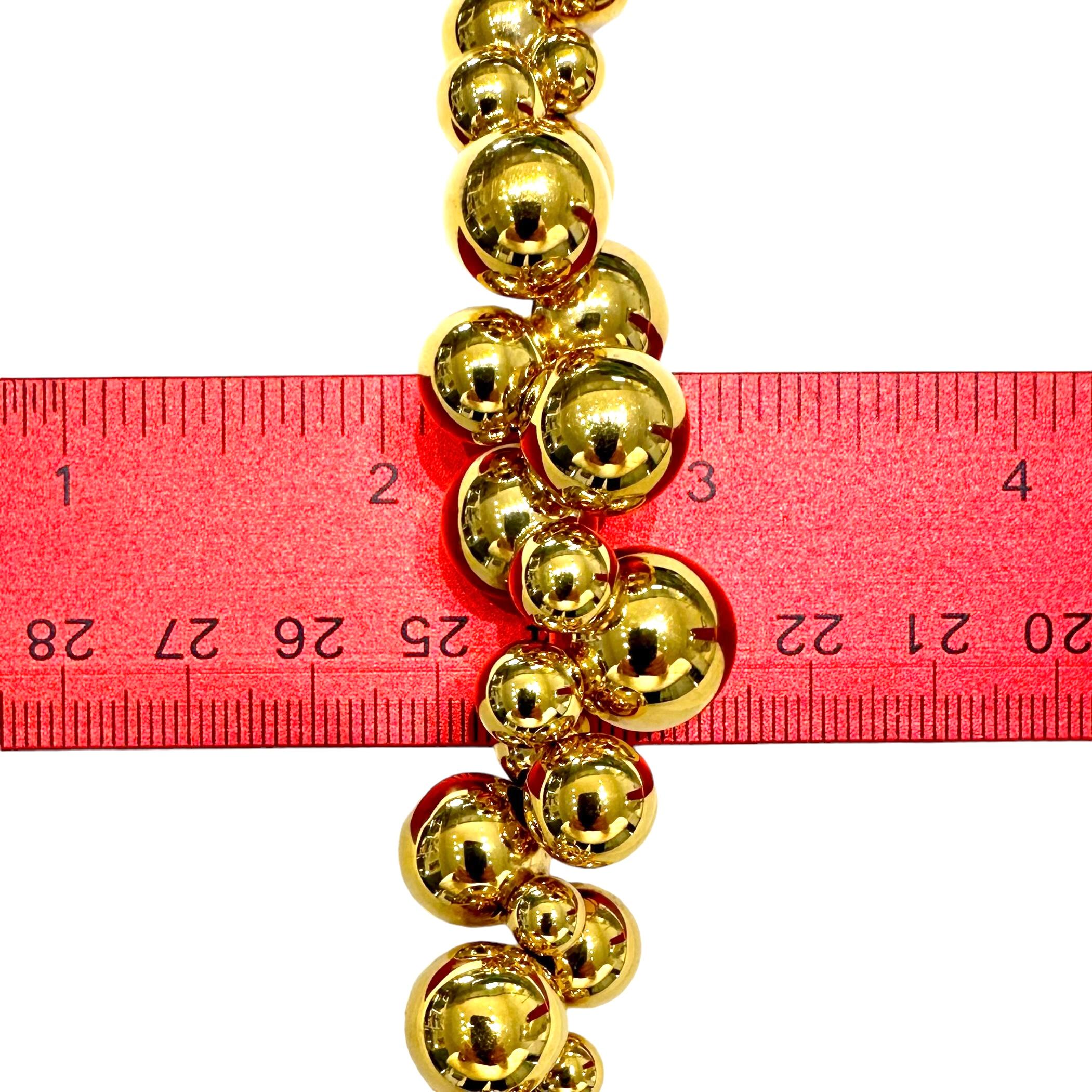 Marina B Atomo Necklace Bracelet Combination In Good Condition For Sale In Palm Beach, FL