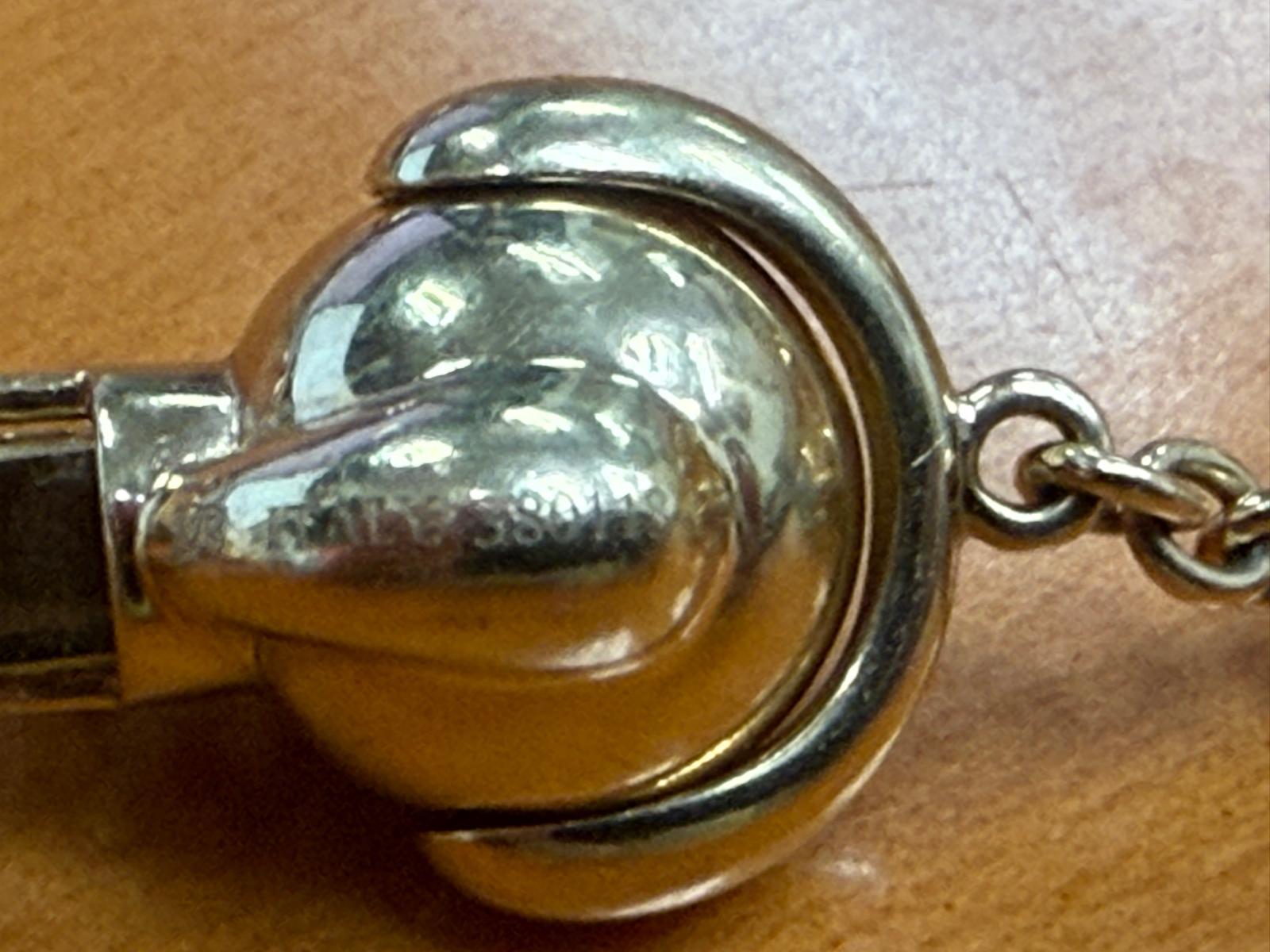 Moderne Marina B Cardan Collier en or 18 carats perlé 36