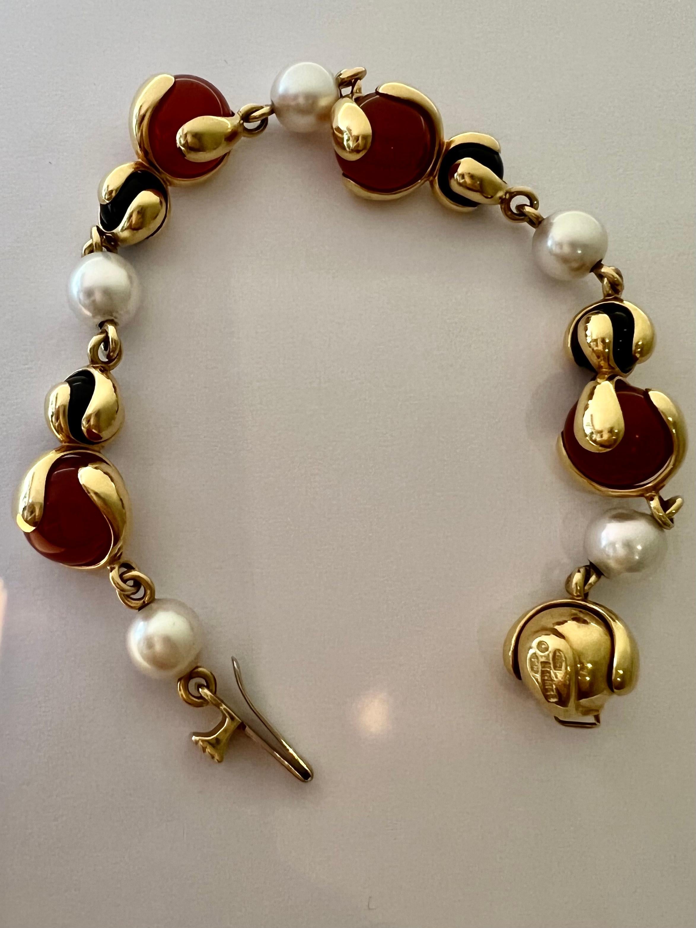 Marina B cardan bracelet In Good Condition In Monte Carlo, MC
