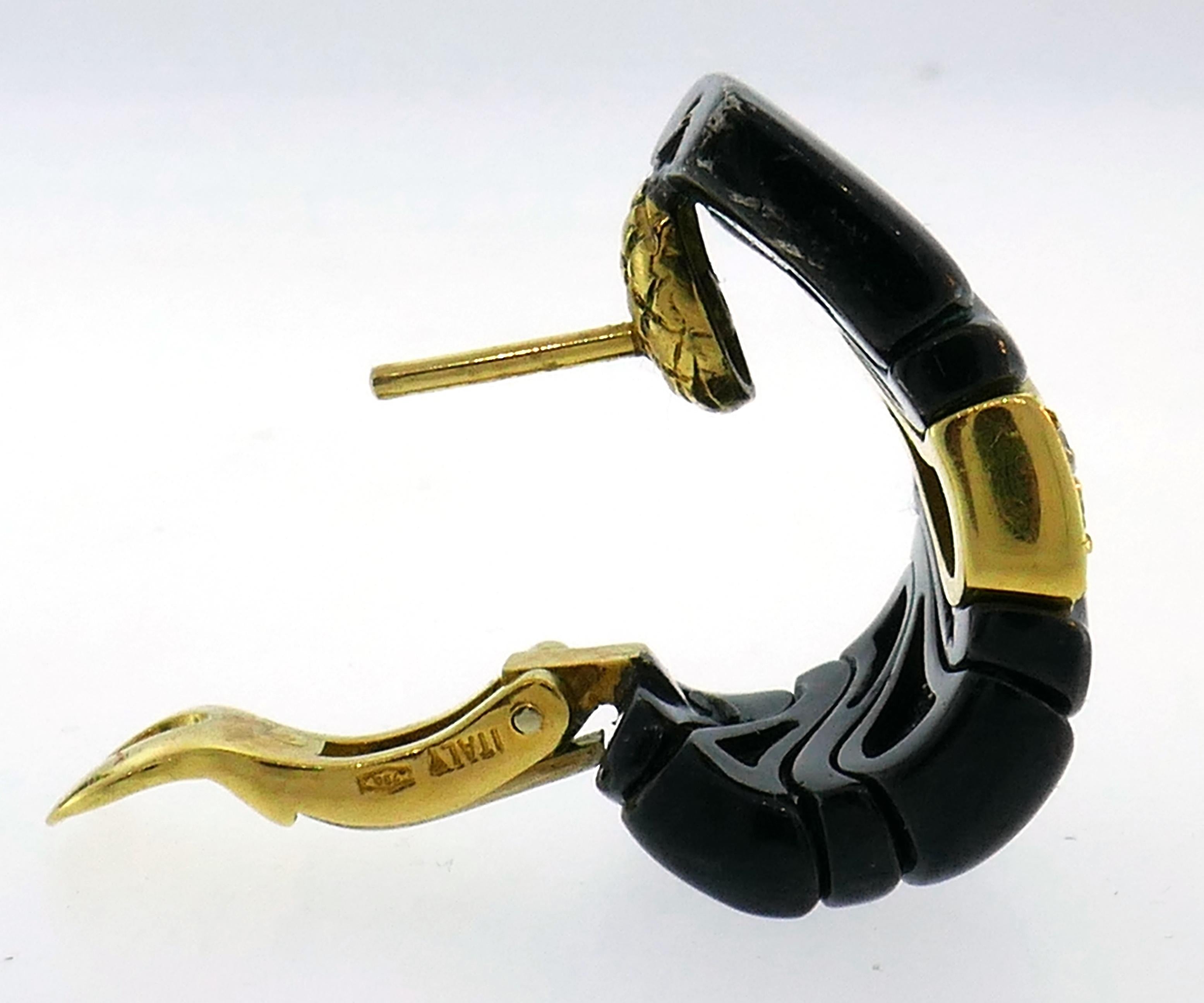 Marina B Choker Necklace Earrings Bracelet Set Diamond Yellow Gold Steel, 1986 3