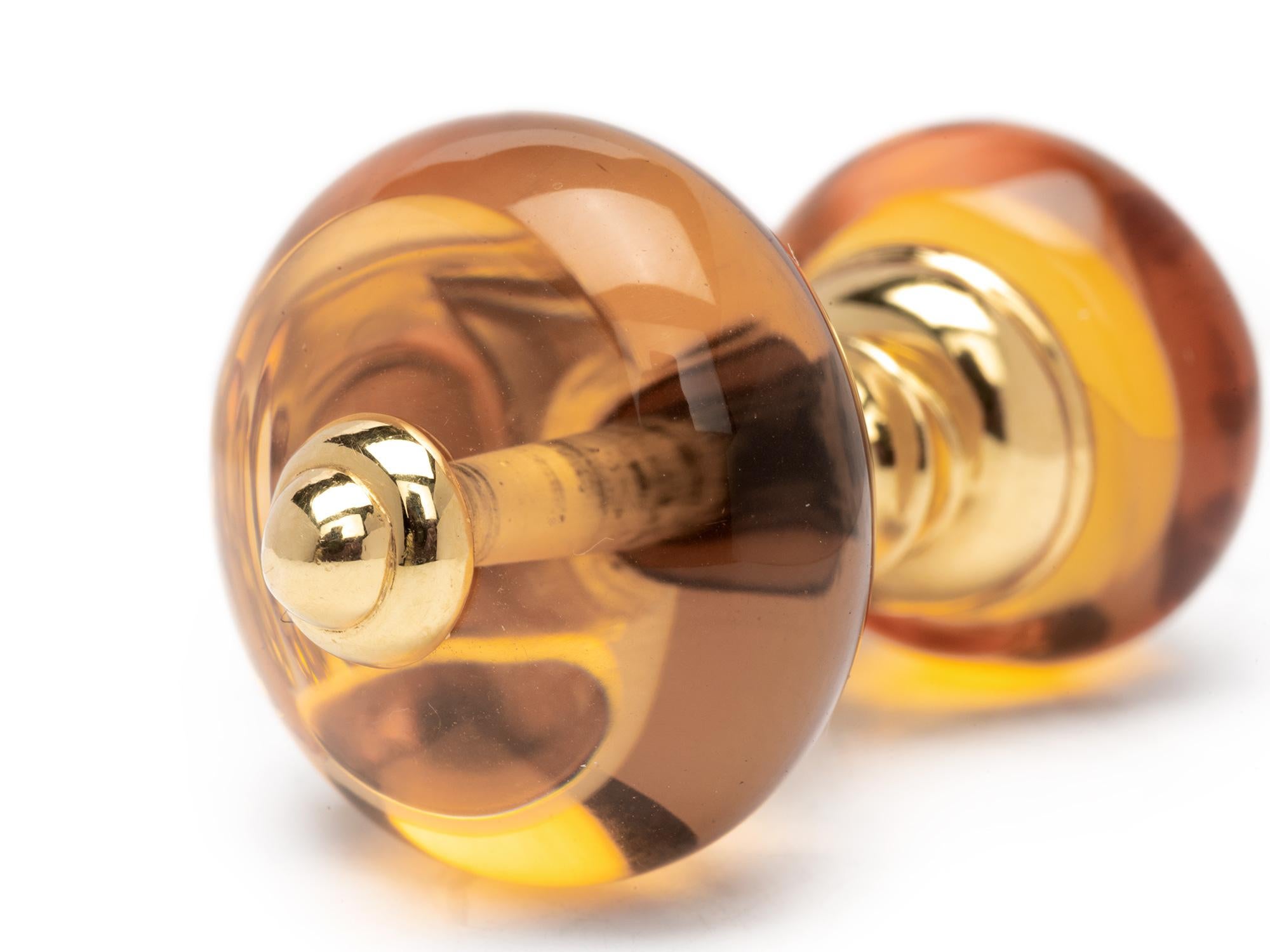 Perlina I. A. B. Orecchino con perline di citrino di Marina B. in vendita