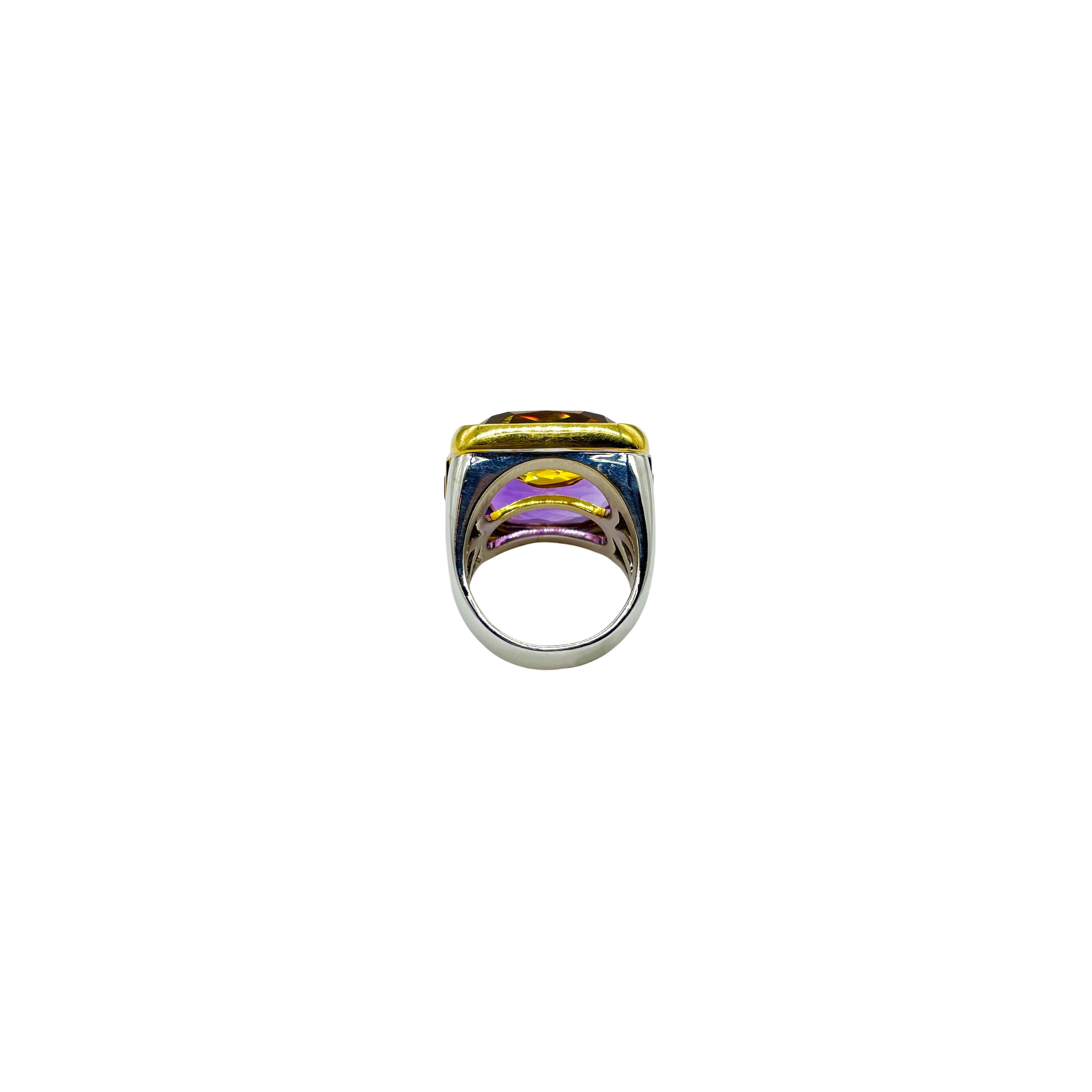 Marina B Cocktail Ring  In Excellent Condition For Sale In New York, NY