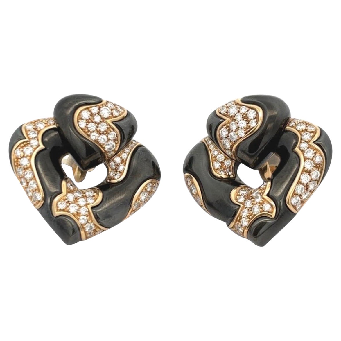 Marina B Diamond Earrings en venta