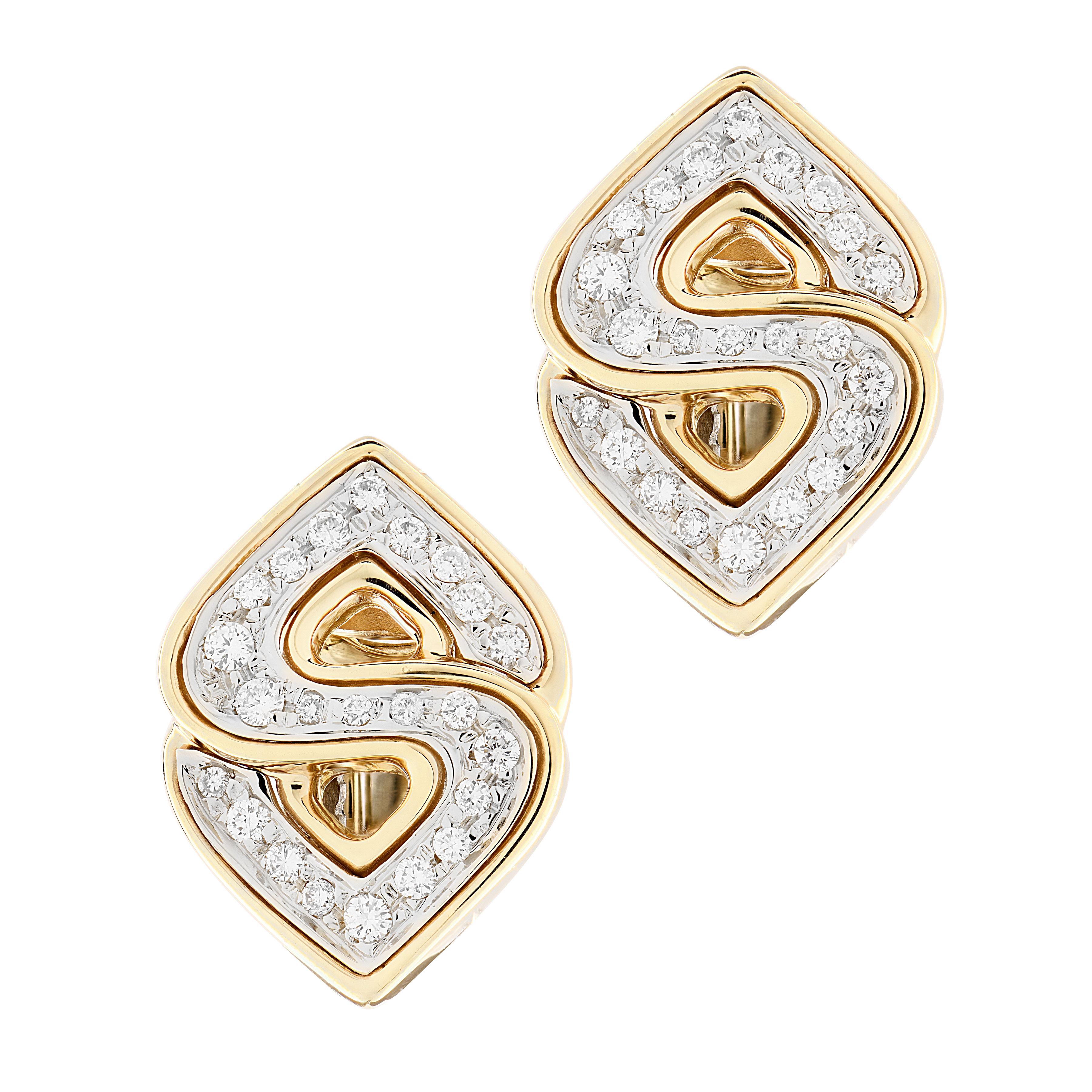 Boucles d'oreilles Marina B Diamond S en vente 3