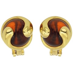 Marina B. Earrings Cardan, Orange