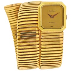 Vintage Marina B Gold Bracelet Juvenia Watch