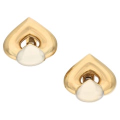 Fermagli per orecchie in oro di Marina B.