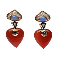 Marina B Interchangeable Dangle Earrings