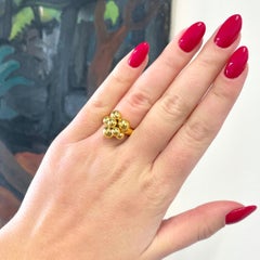 Marina B Mini Atomo 18 Karat Yellow Gold Ring