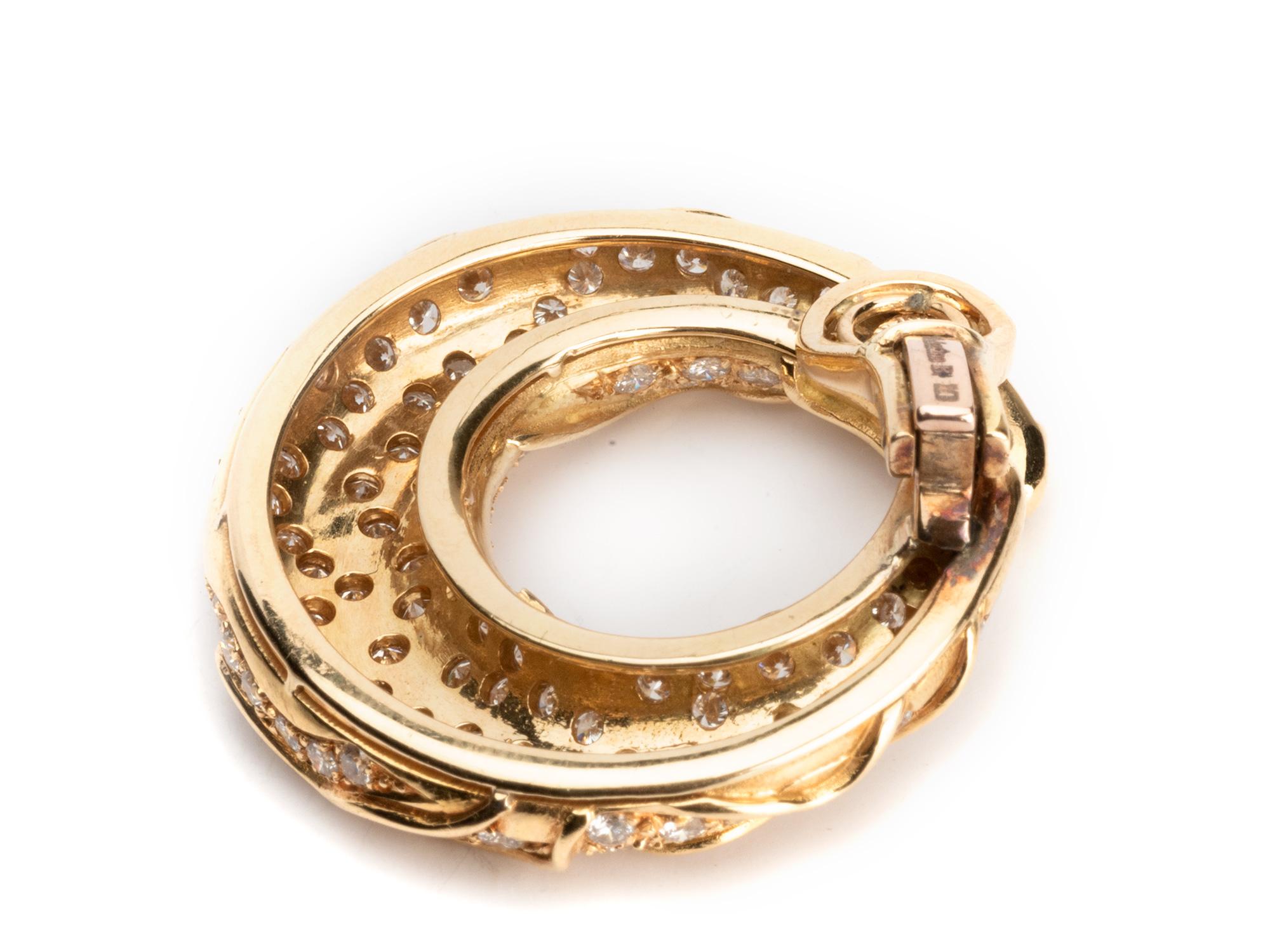 Pendientes de diamantes Marina B 