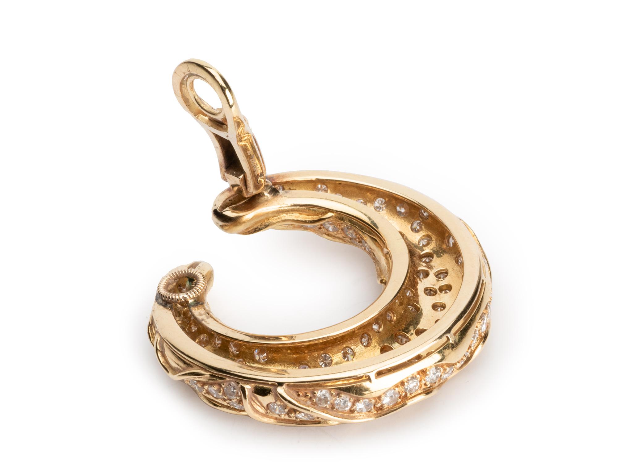 Pendientes de diamantes Marina B 