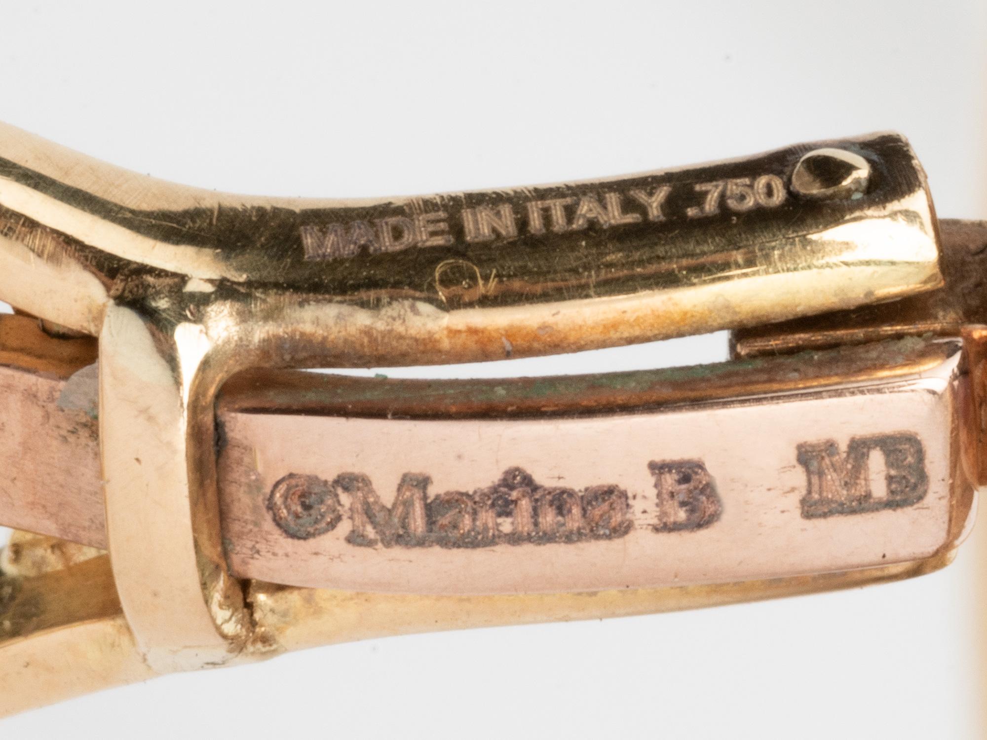 Pendientes de diamantes Marina B 